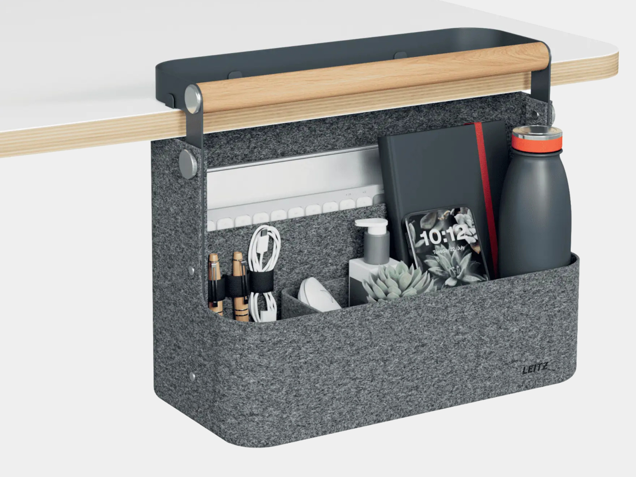 storage box，Beech handle，Office accessories，Environmental protection design，Suspension design，