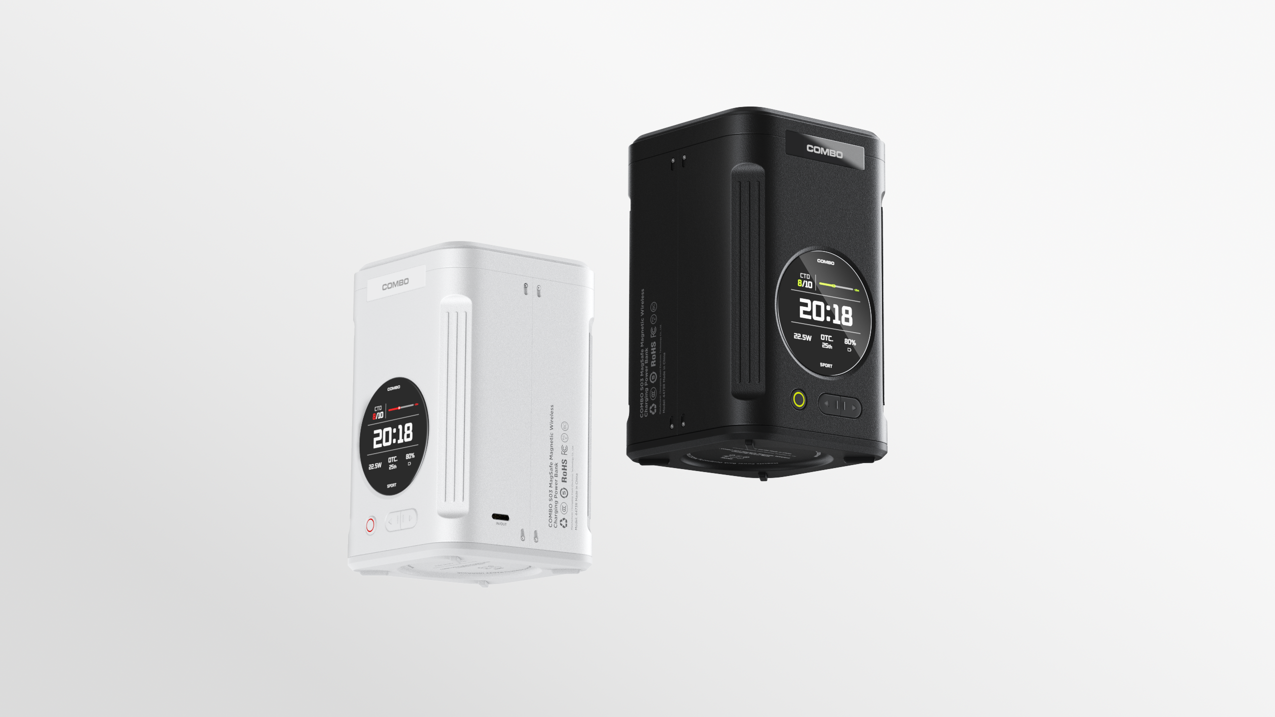 product design，Render，portable battery，sample reels，Bodybuilding，