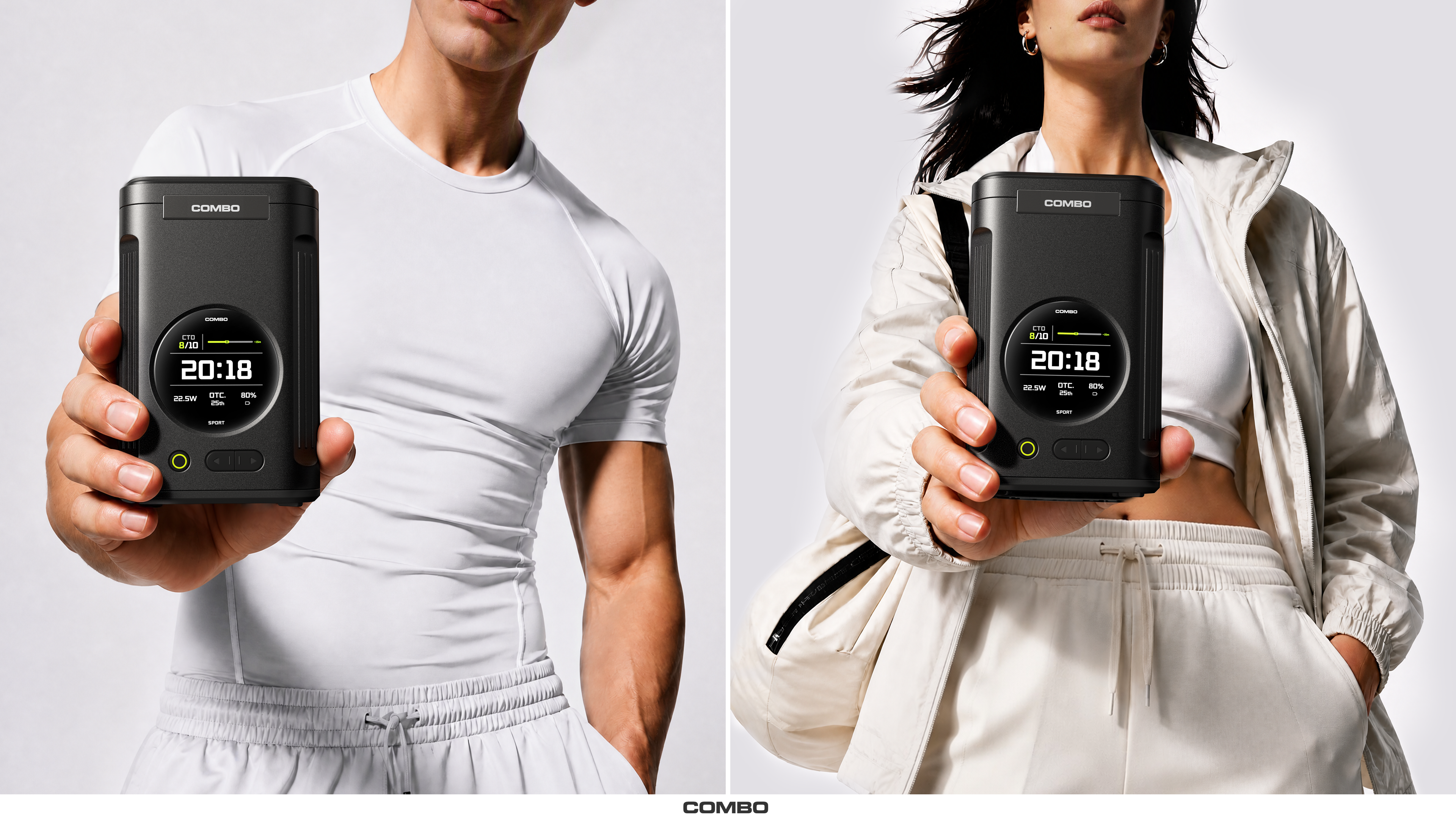 product design，Render，portable battery，sample reels，Bodybuilding，