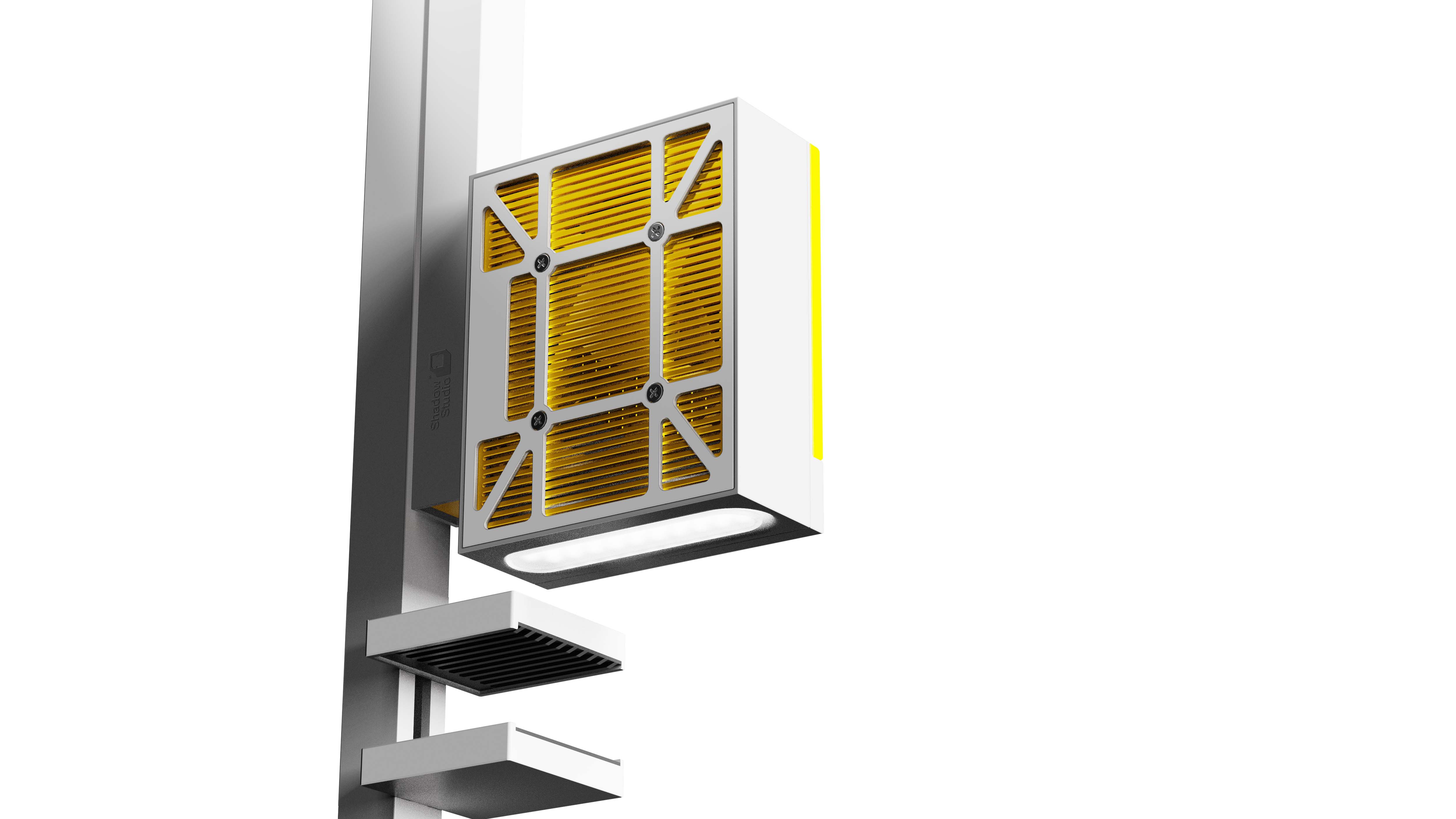 product design，sample reels，Render，Desktop folding fan，Small fan，Atmosphere lamp，Table setting，Good things on the table，