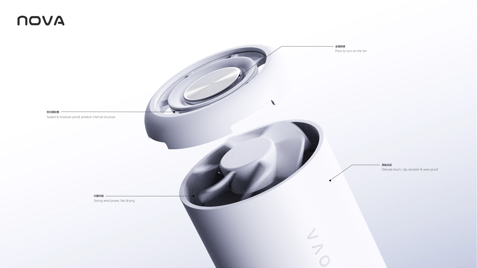 product design，sample reels，Render，Sanitary products ，Portable products，UV Toothbrush Sterilization Rack，Toothbrush sterilization，Toothbrush storage，