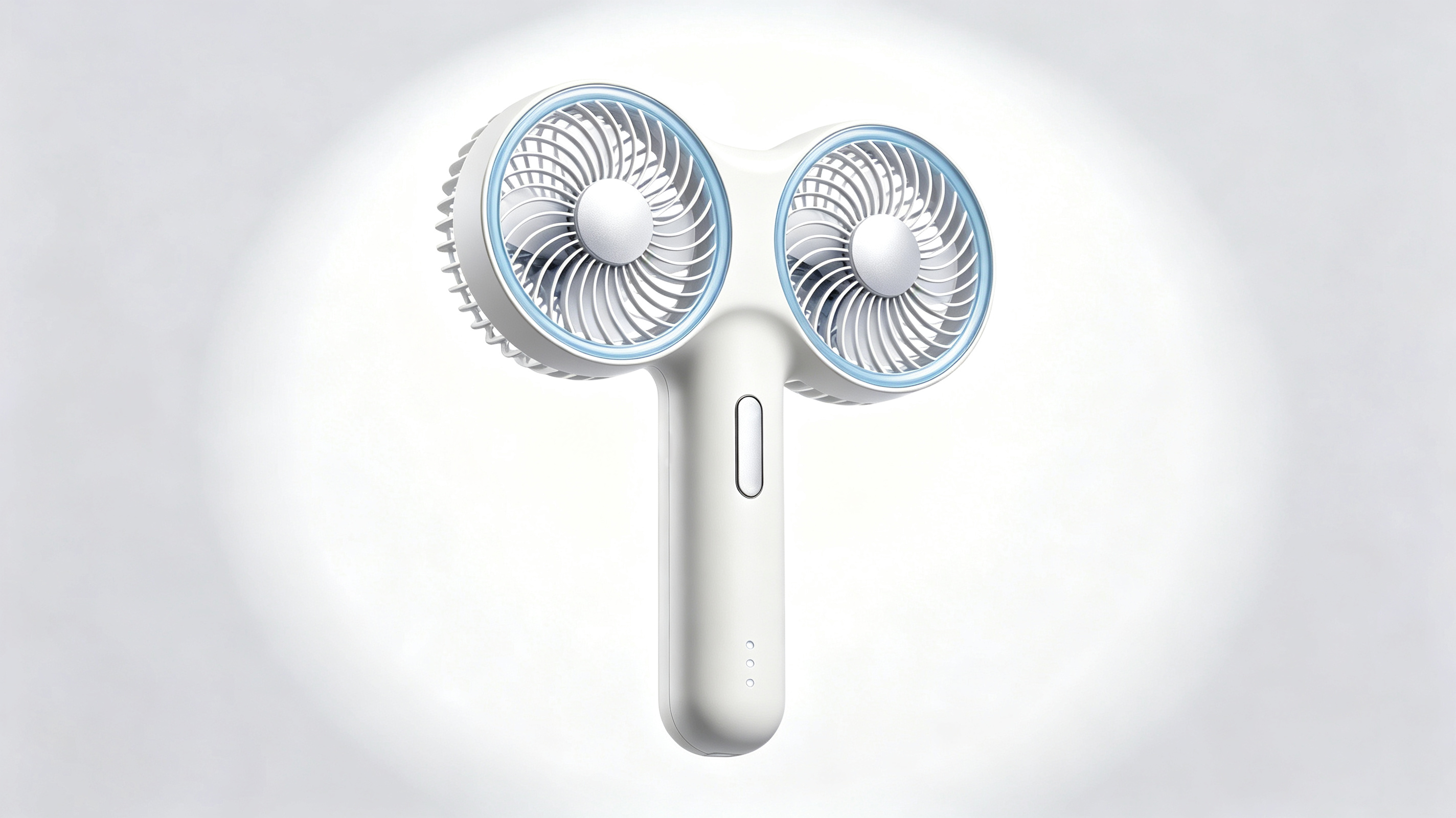 Portable，Double wind，Handheld fan，
