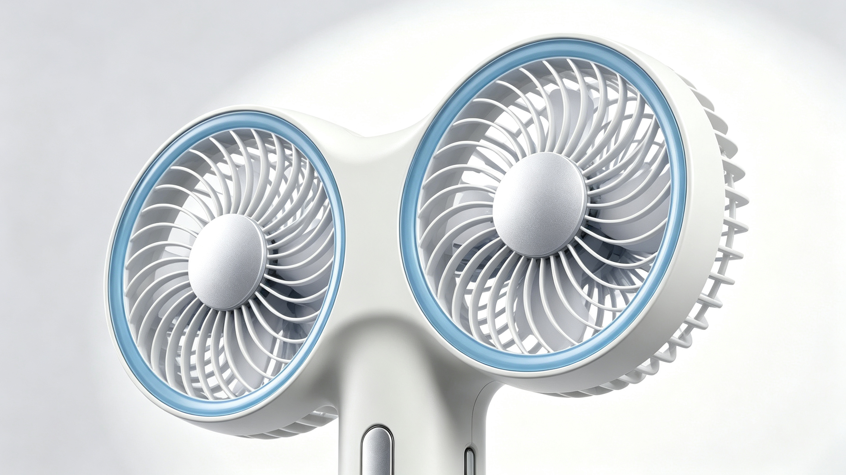 Portable，Double wind，Handheld fan，