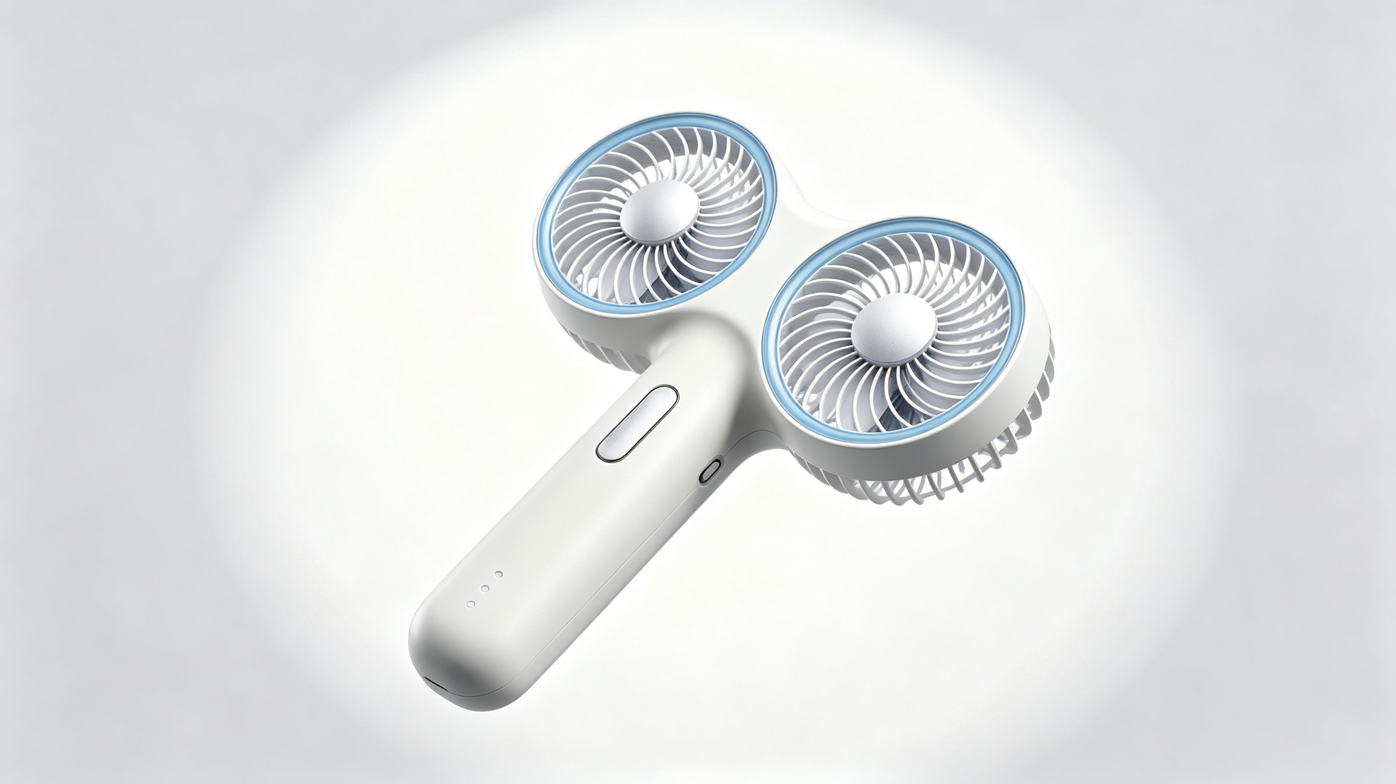 Portable，Double wind，Handheld fan，