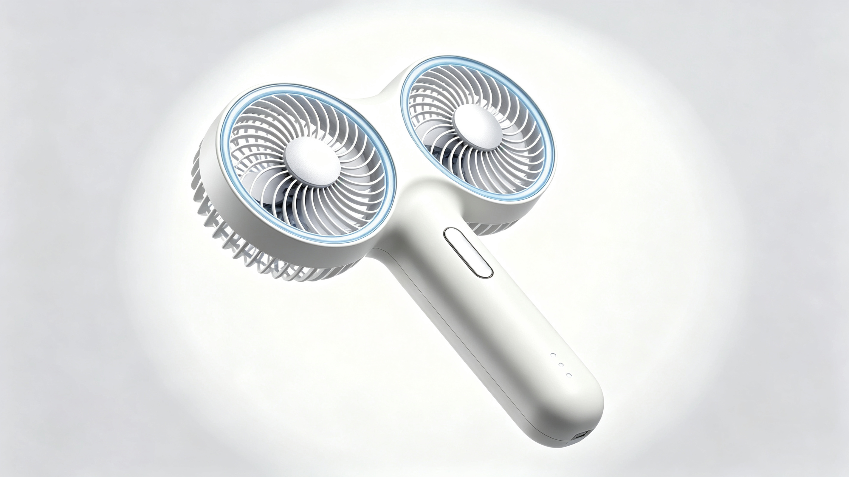 Portable，Double wind，Handheld fan，