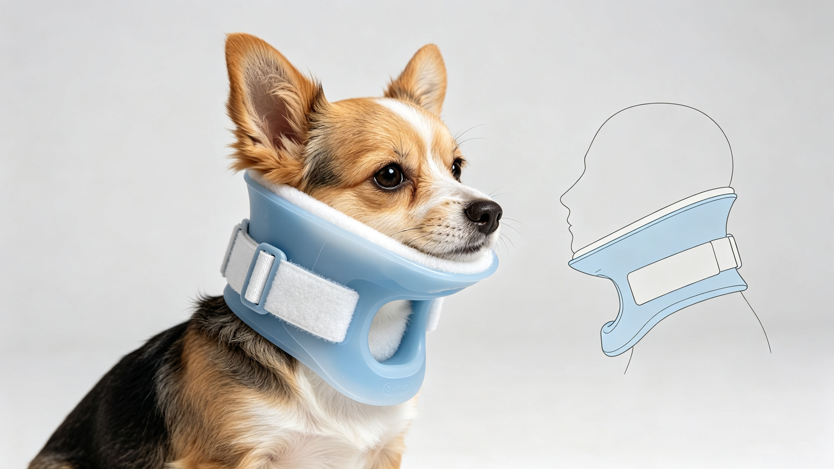 Pet Supplies & Pet，Cervical spine support，