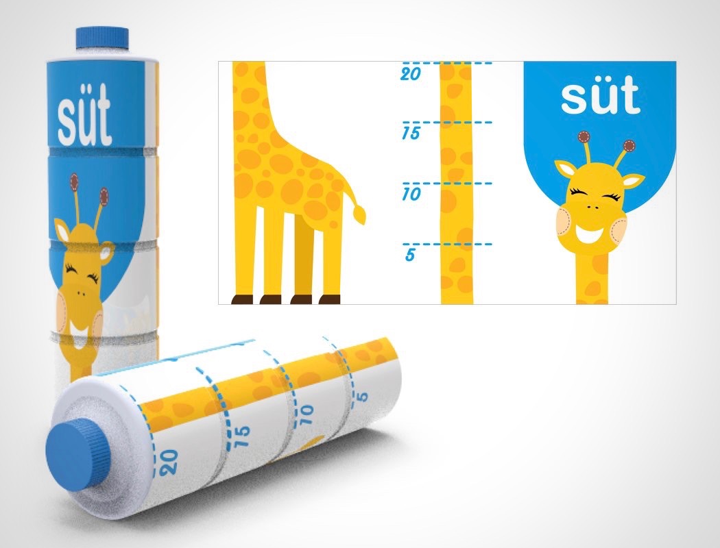 Milk box，measure，Month Algan，