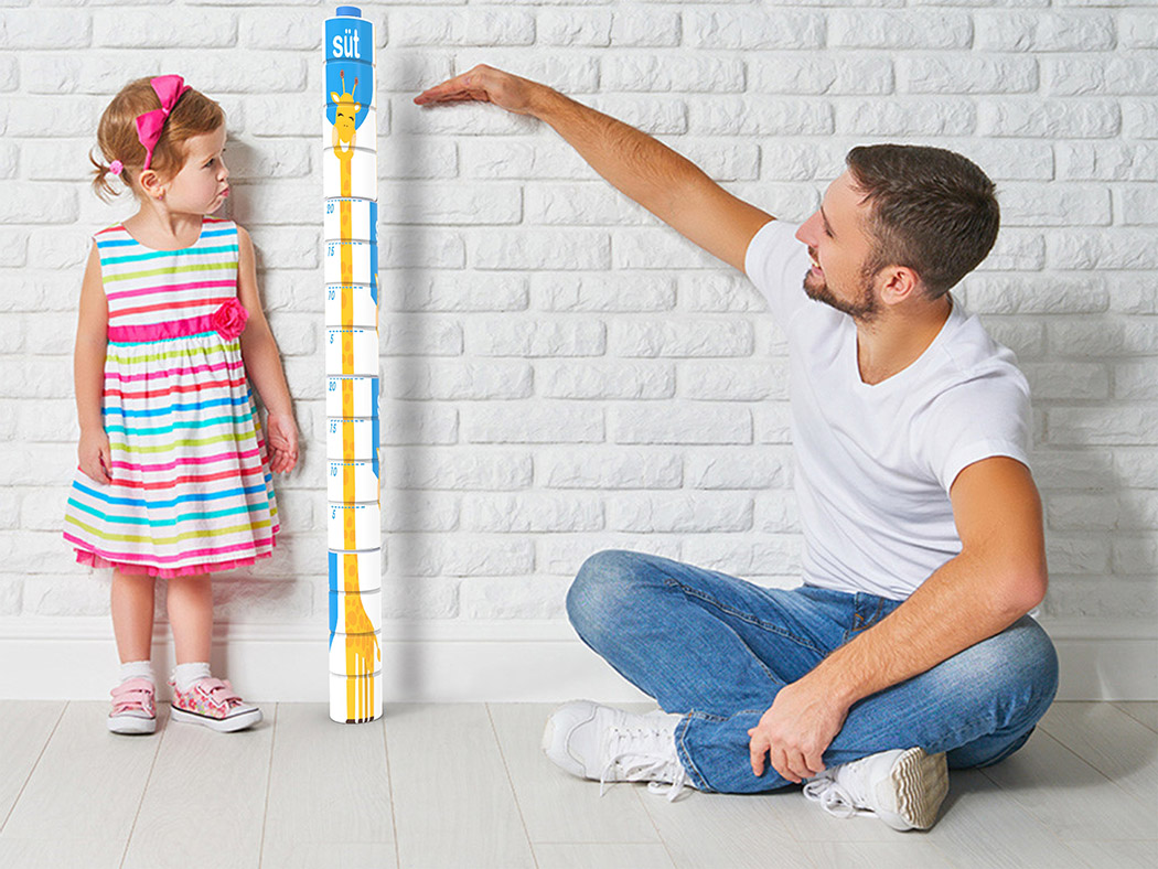 Milk box，measure，Month Algan，