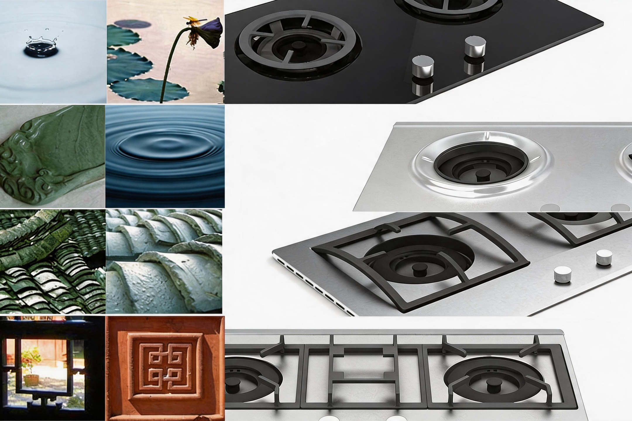 Chinese style，Kitchen appliances，gas cooker，