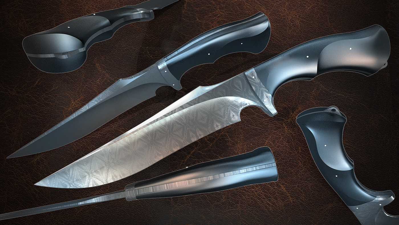 Knife "Predator"，outdoors，knife，