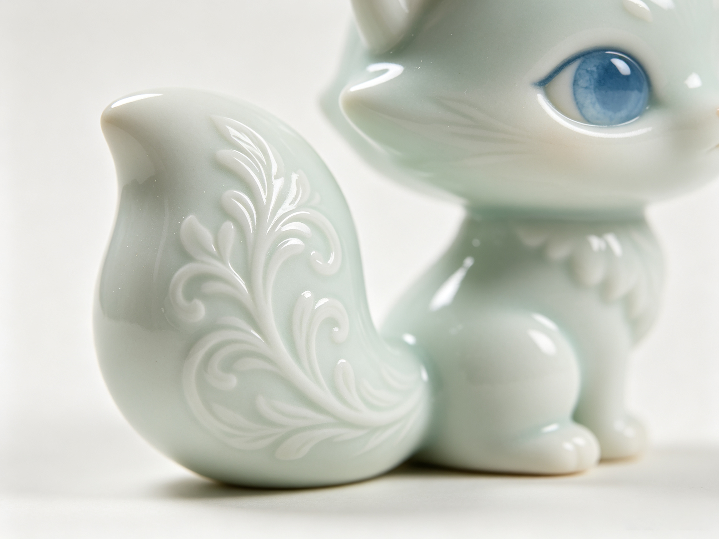 Design of Eastern Intangible Cultural Heritage Ceramic Trendy Toy Figure 1，