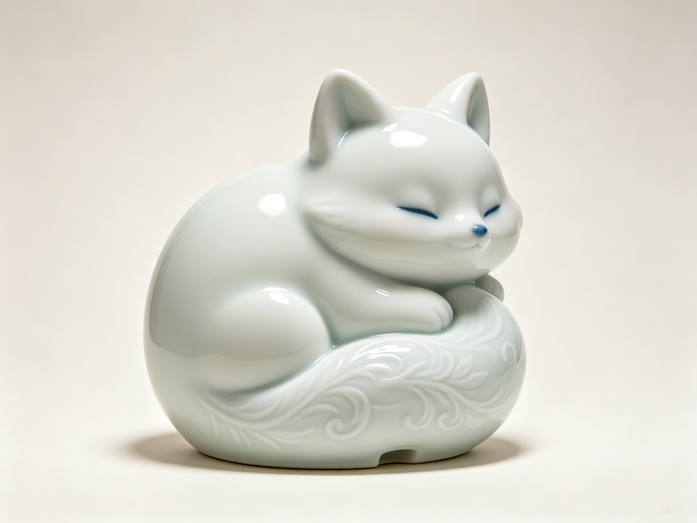 Design of Eastern Intangible Cultural Heritage Ceramic Trendy Toy Figure 1，