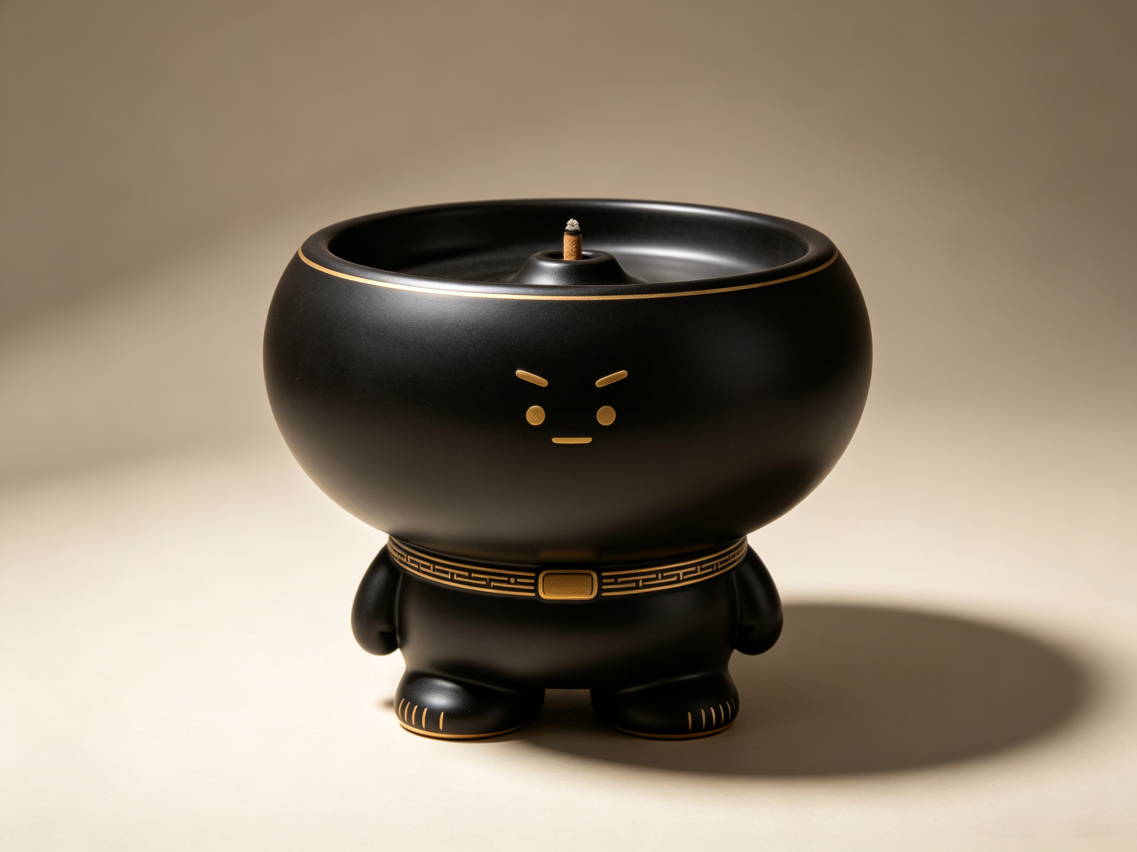 Design of Eastern Intangible Cultural Heritage Ceramic Trendy Toy Figure 1，