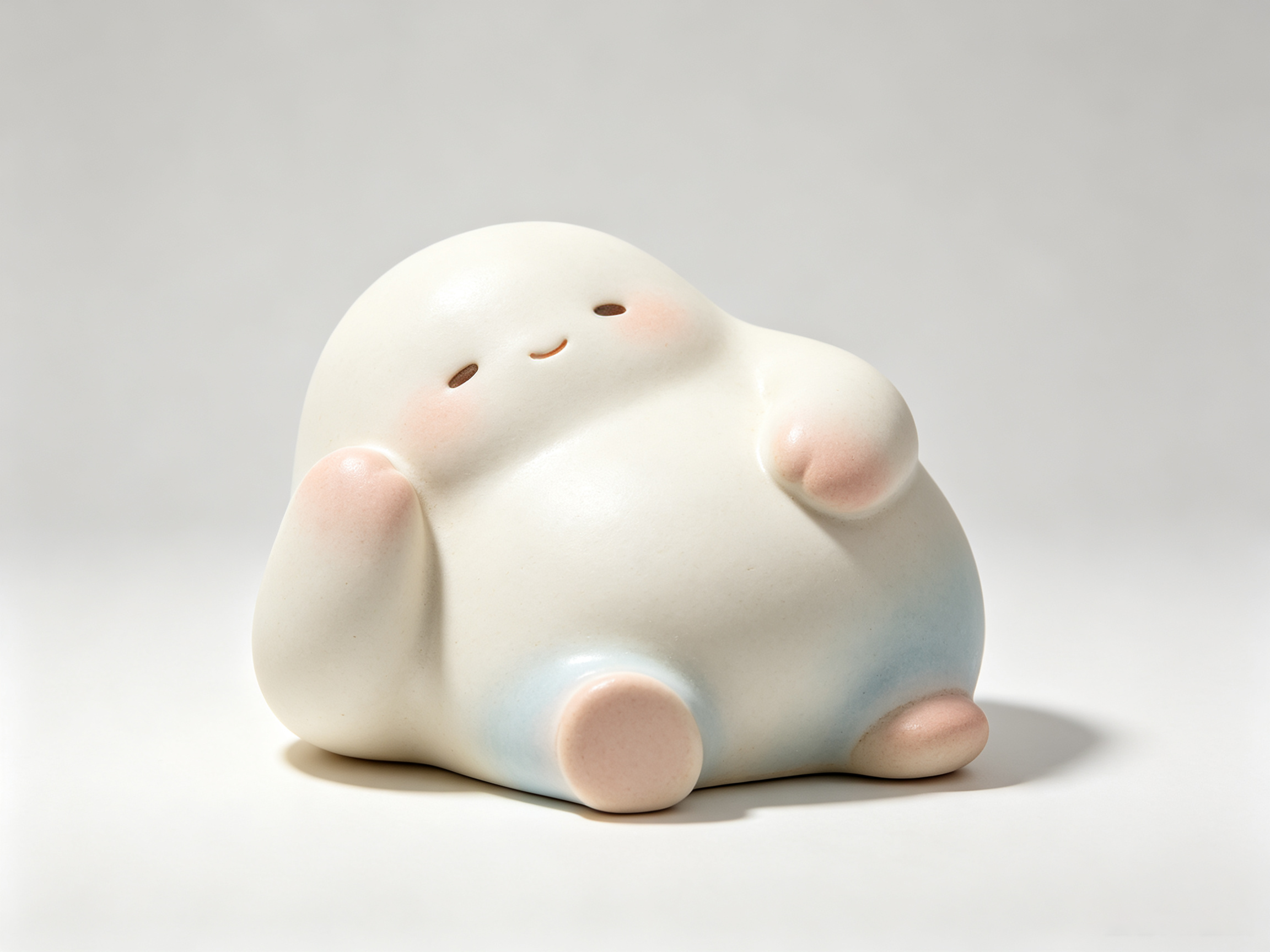 Design of Eastern Intangible Cultural Heritage Ceramic Trendy Toy Figure 1，