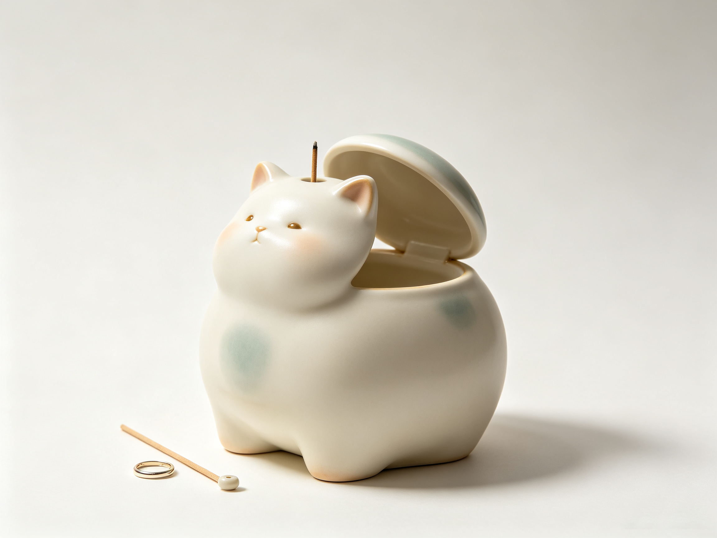 Design of Eastern Intangible Cultural Heritage Ceramic Trendy Toy Figure 2，