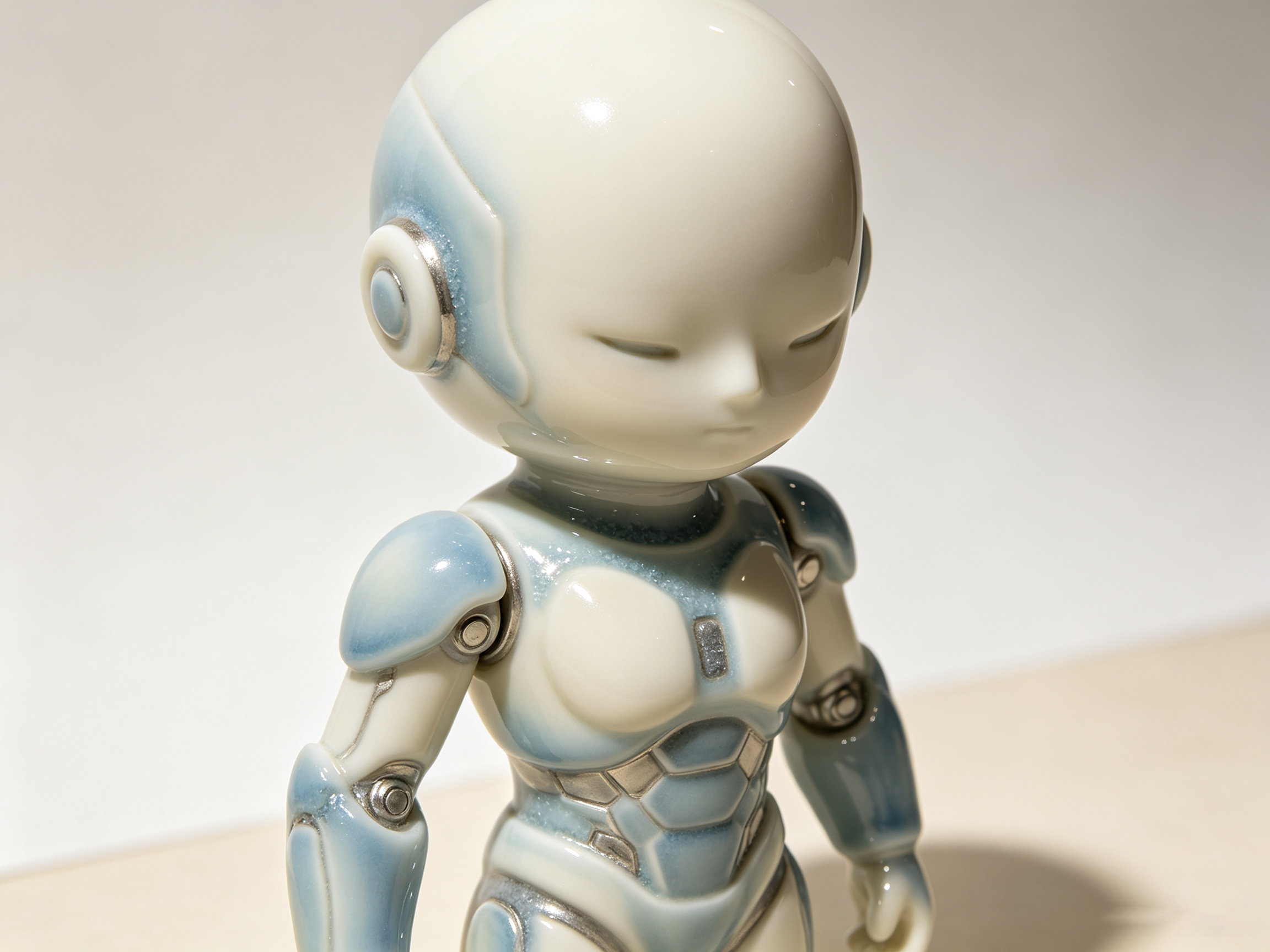 Design of Eastern Intangible Cultural Heritage Ceramic Trendy Toy Figure 2，