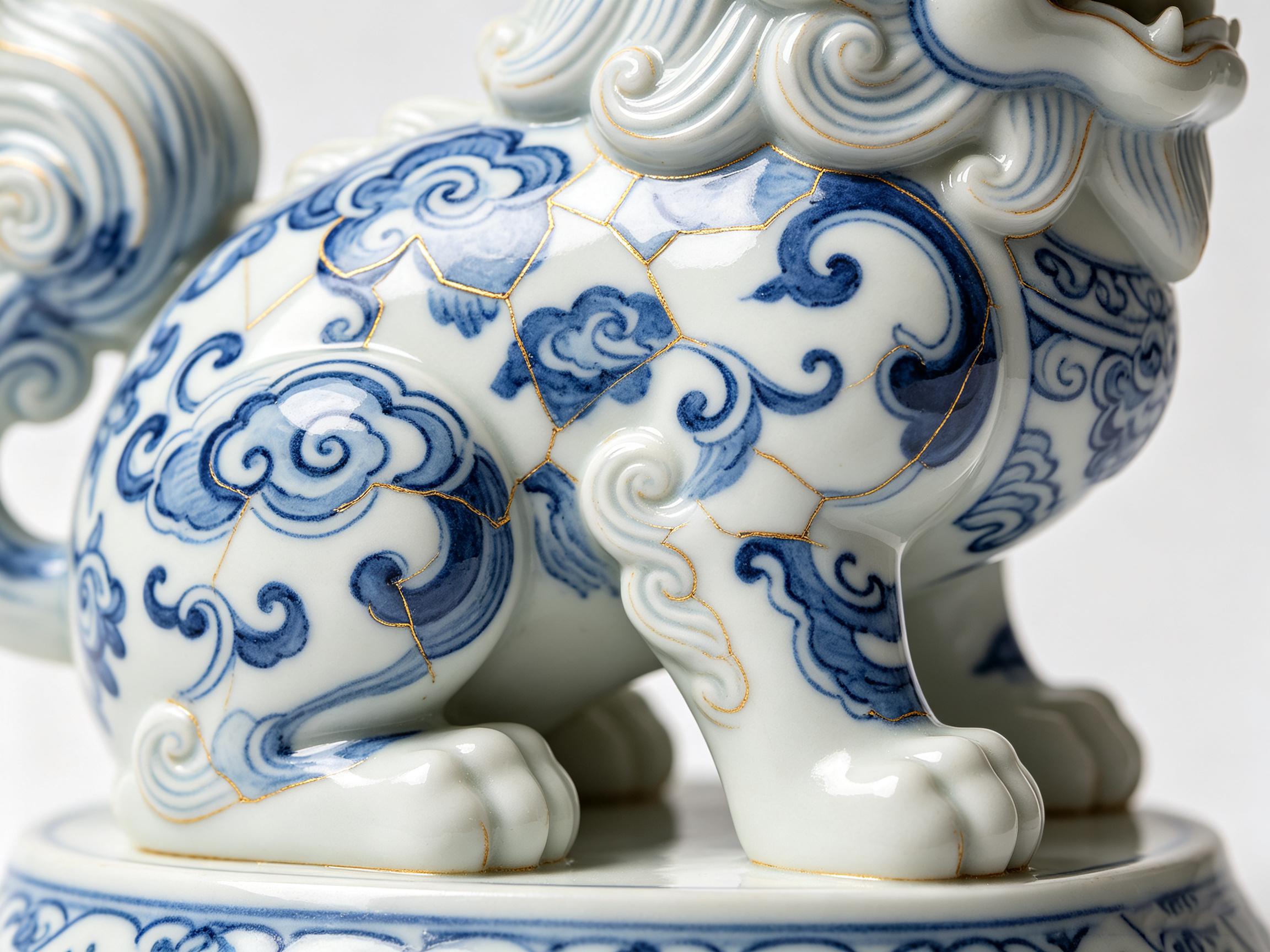 Design of Eastern Intangible Cultural Heritage Ceramic Trendy Toy Figure 2，
