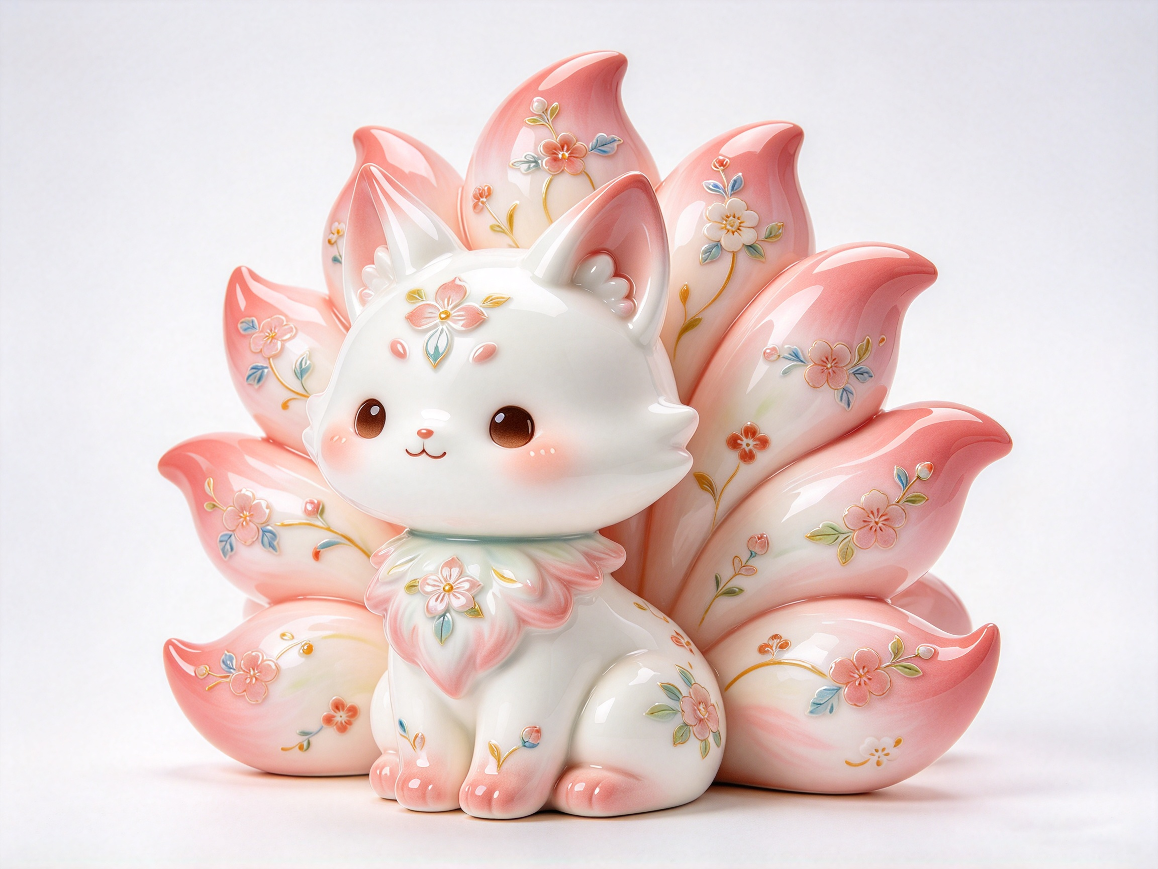 Design of Eastern Intangible Cultural Heritage Ceramic Trendy Toy Figure 2，