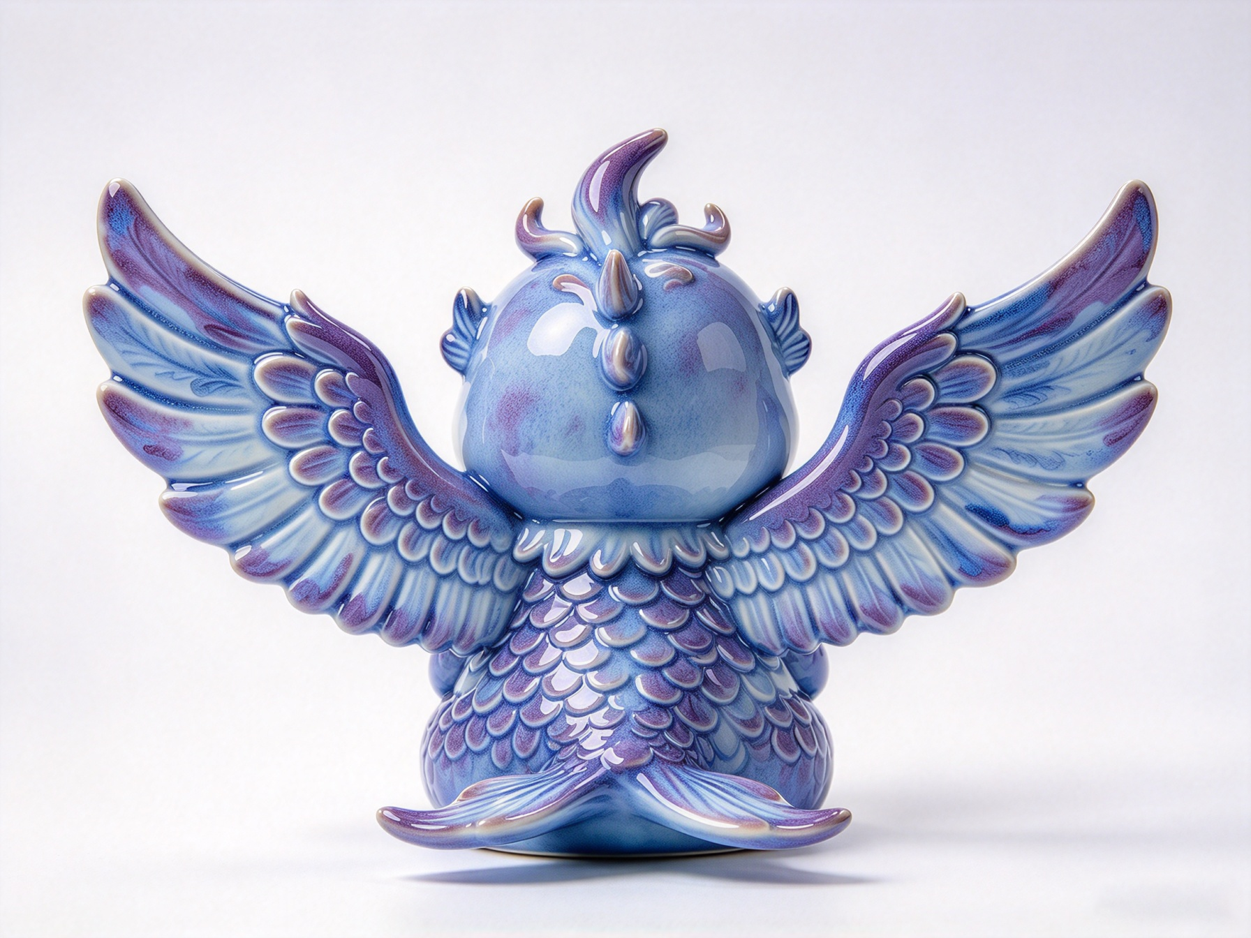 Design of Eastern Intangible Cultural Heritage Ceramic Trendy Toy Figure 2，