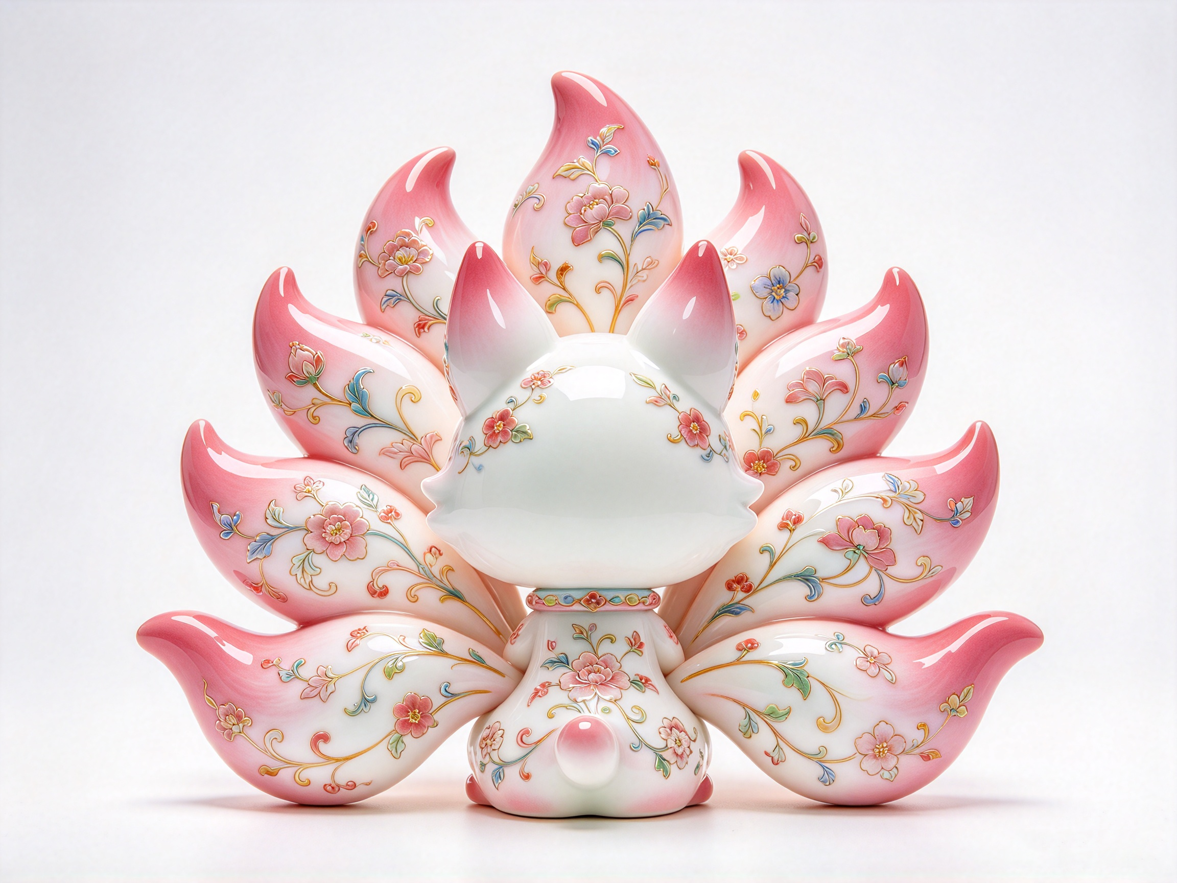 Design of Eastern Intangible Cultural Heritage Ceramic Trendy Toy Figure 2，