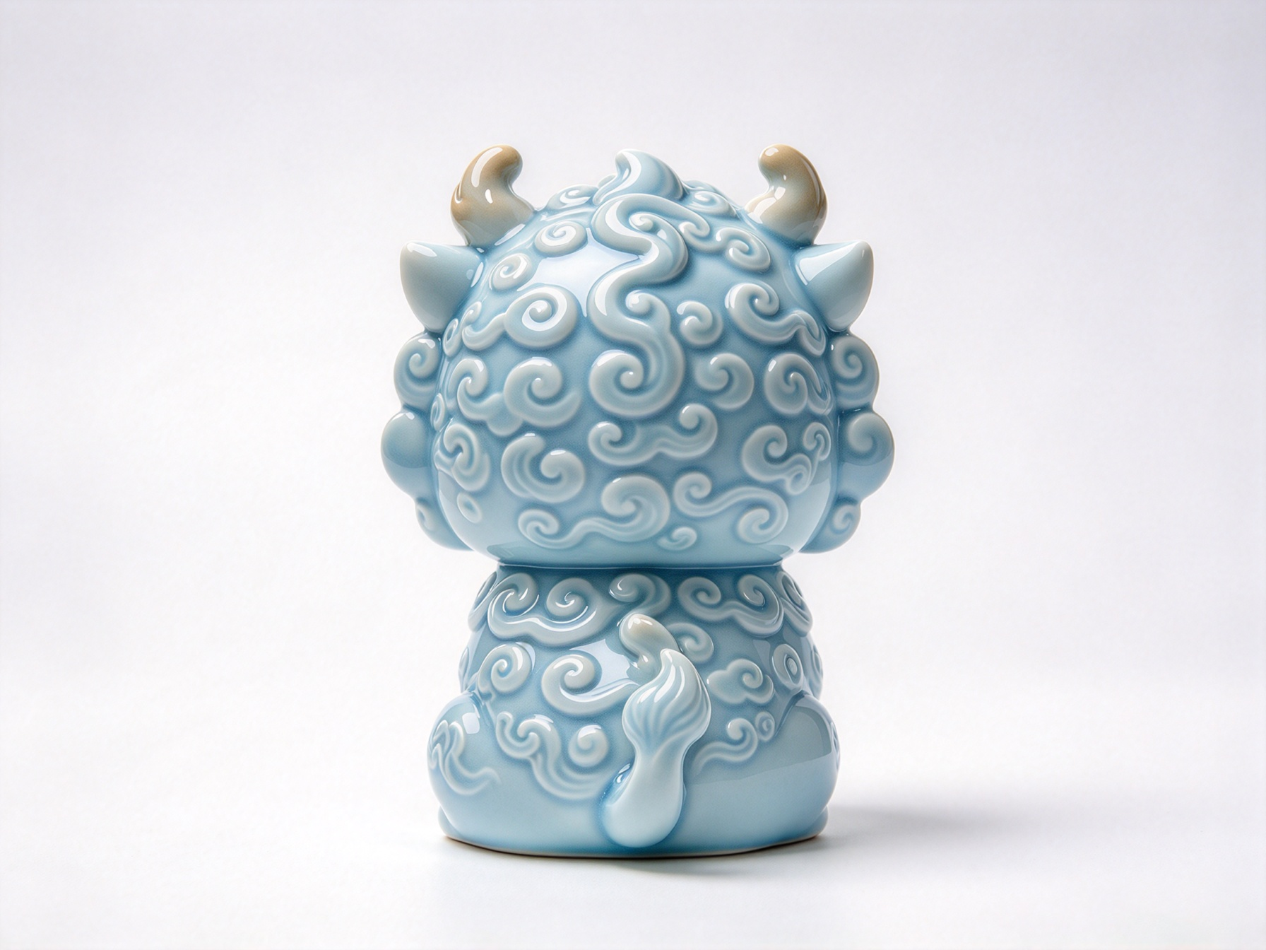 Design of Eastern Intangible Cultural Heritage Ceramic Trendy Toy Figure 2，