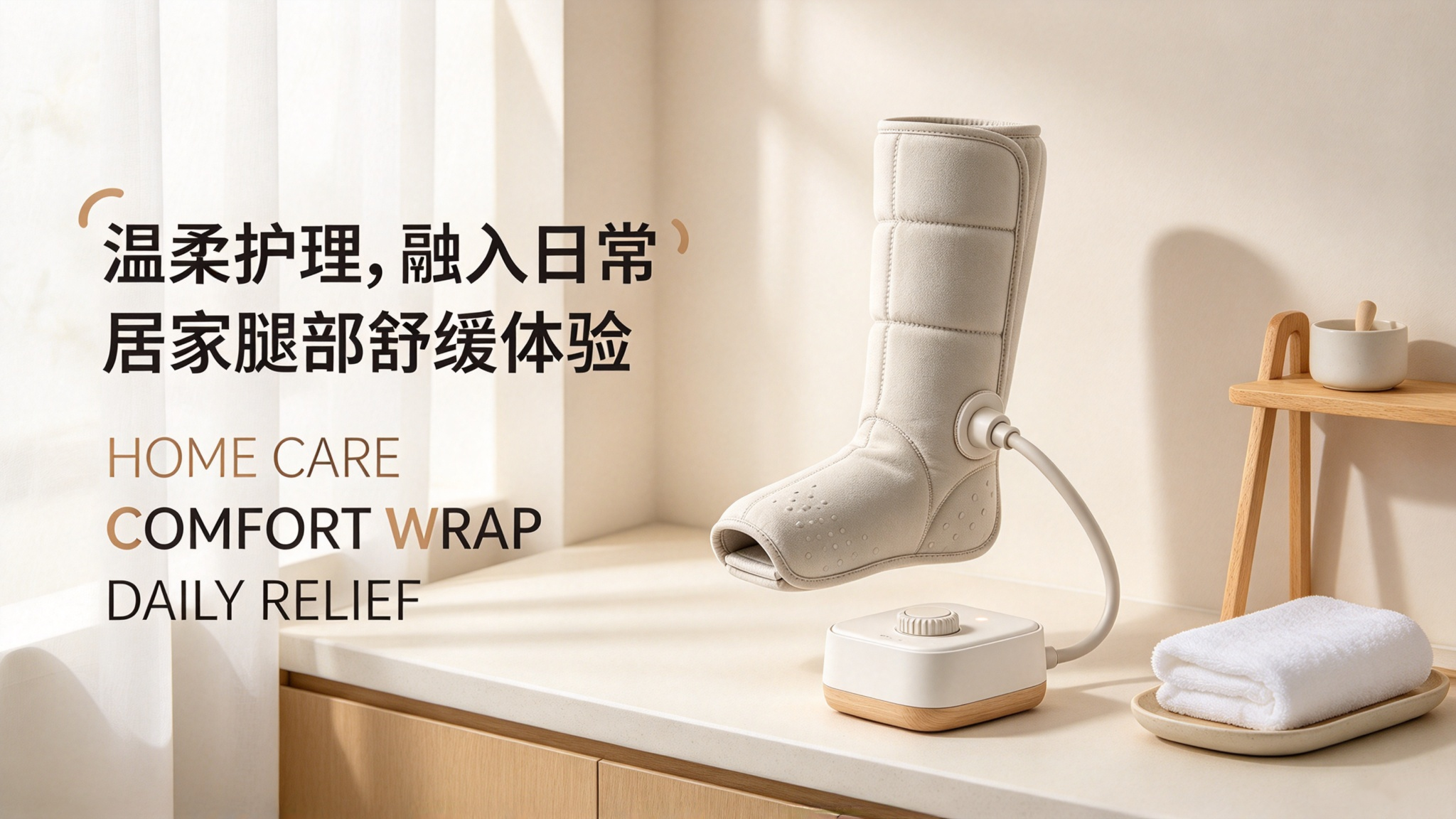 industrial design，Health Care Products，Aging design，Air pressure massage instrument，