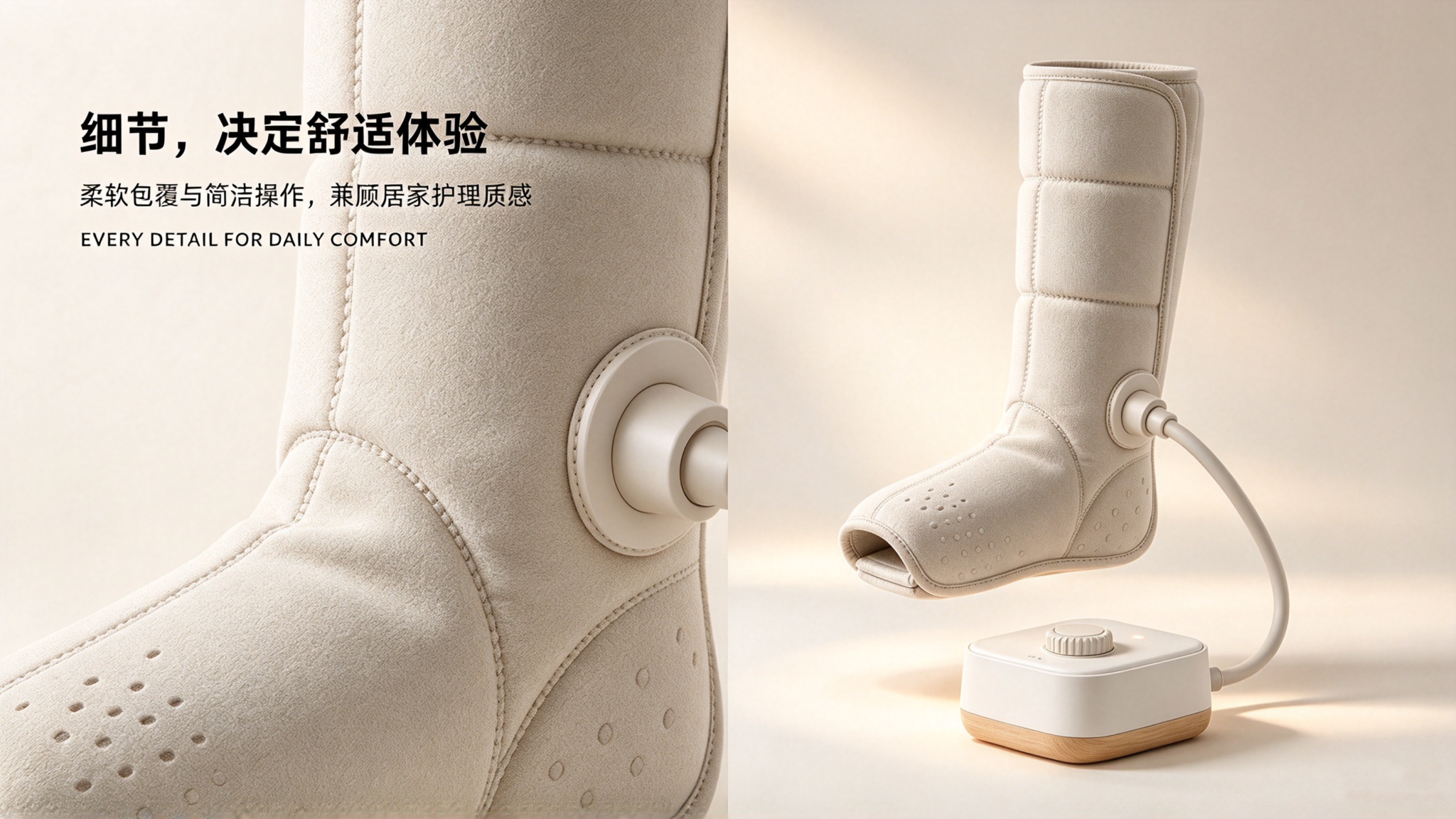 industrial design，Health Care Products，Aging design，Air pressure massage instrument，