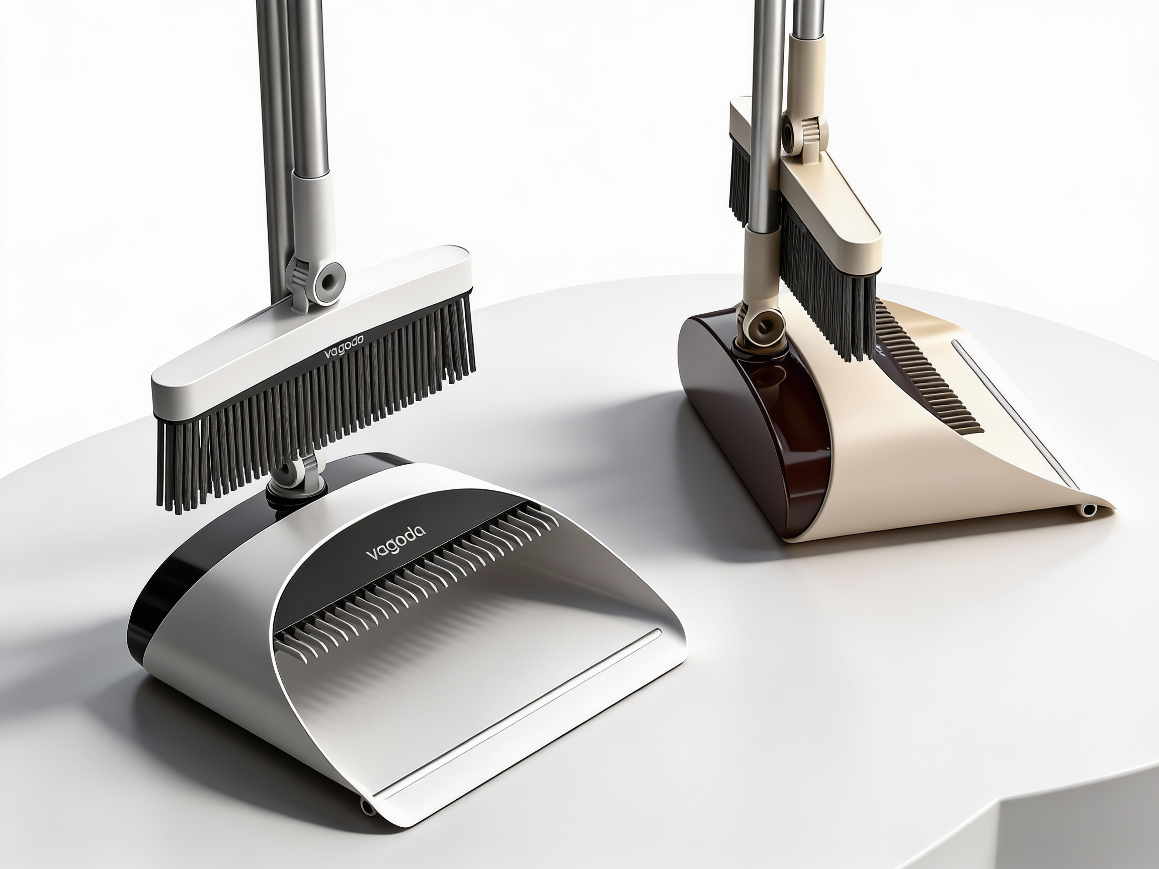 Sleeve sweep combination，Broom，Dustpan，comb tooth hair removal，Telescopic tooth structure，
