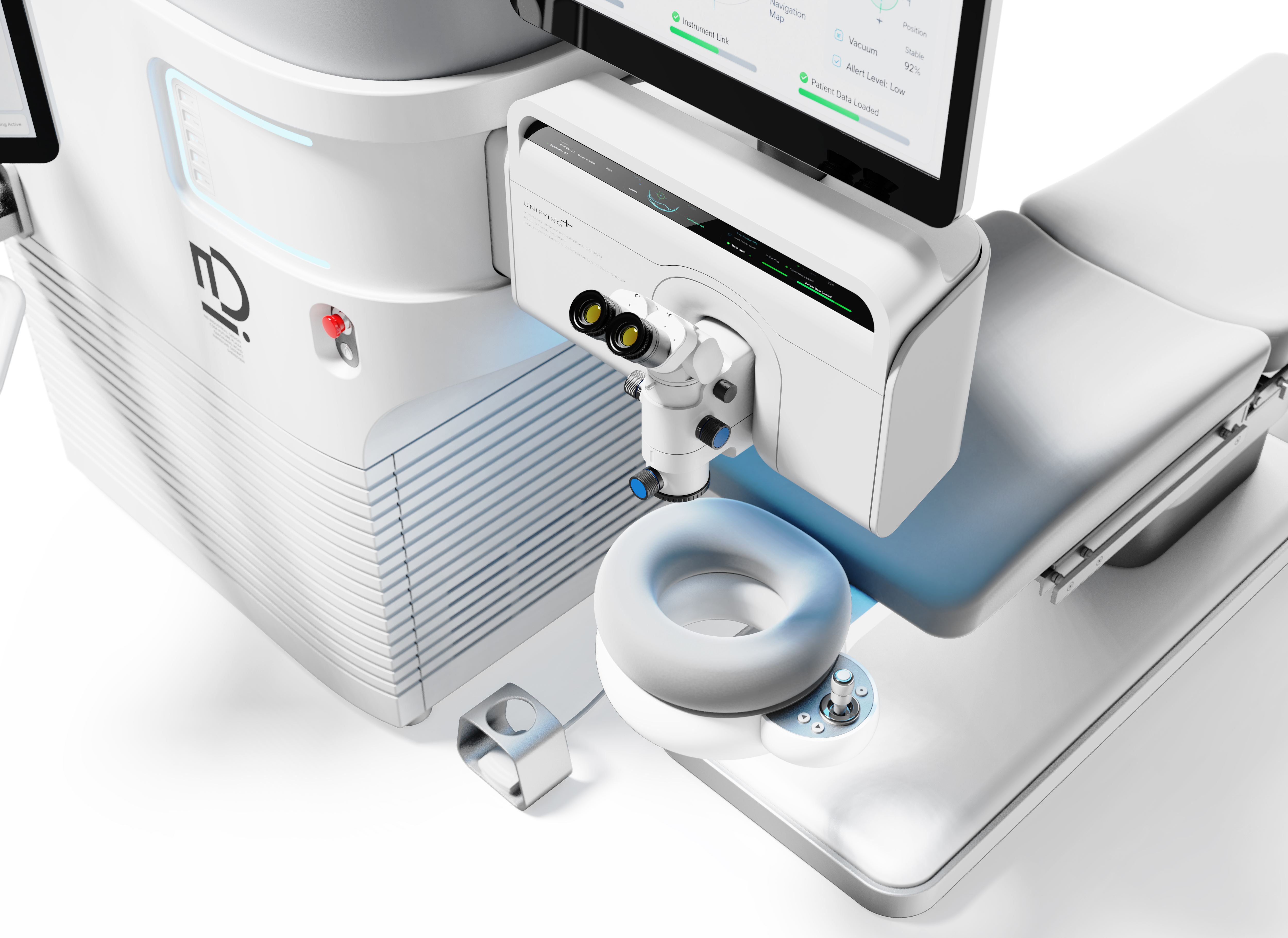 Chengdu Industrial Design，Chengdu Medical Product Design，Design of laser equipment for ophthalmology in Chengdu，Ophthalmic laser therapeutic apparatus，Youlian Wisdom Industrial Design，Infinite Space Industrial Design，