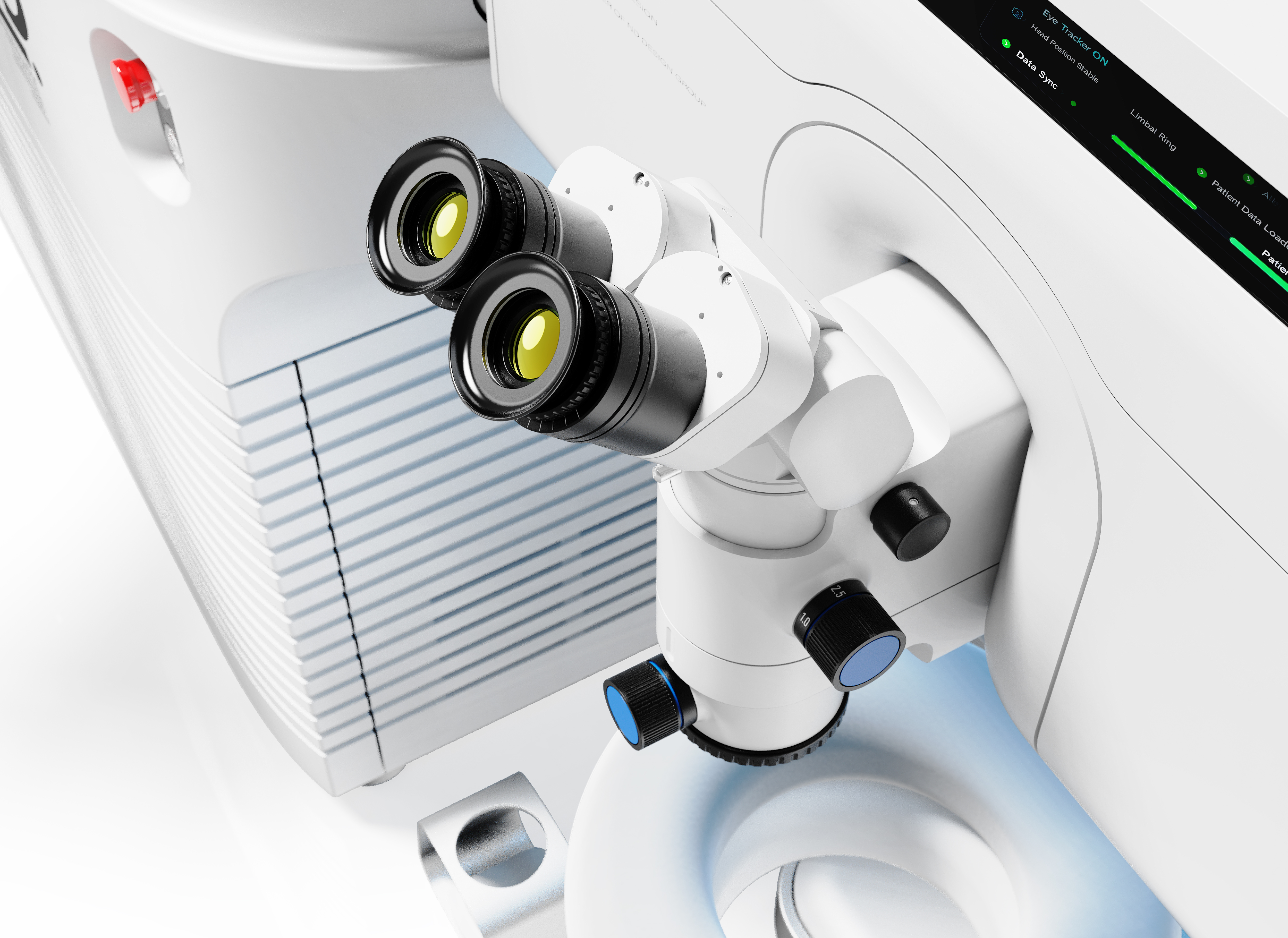 Chengdu Industrial Design，Chengdu Medical Product Design，Design of laser equipment for ophthalmology in Chengdu，Ophthalmic laser therapeutic apparatus，Youlian Wisdom Industrial Design，Infinite Space Industrial Design，