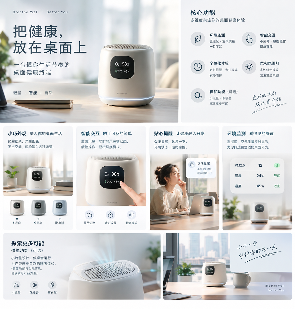 household electrical appliances，Intelligent health，monitor，Health protection，
