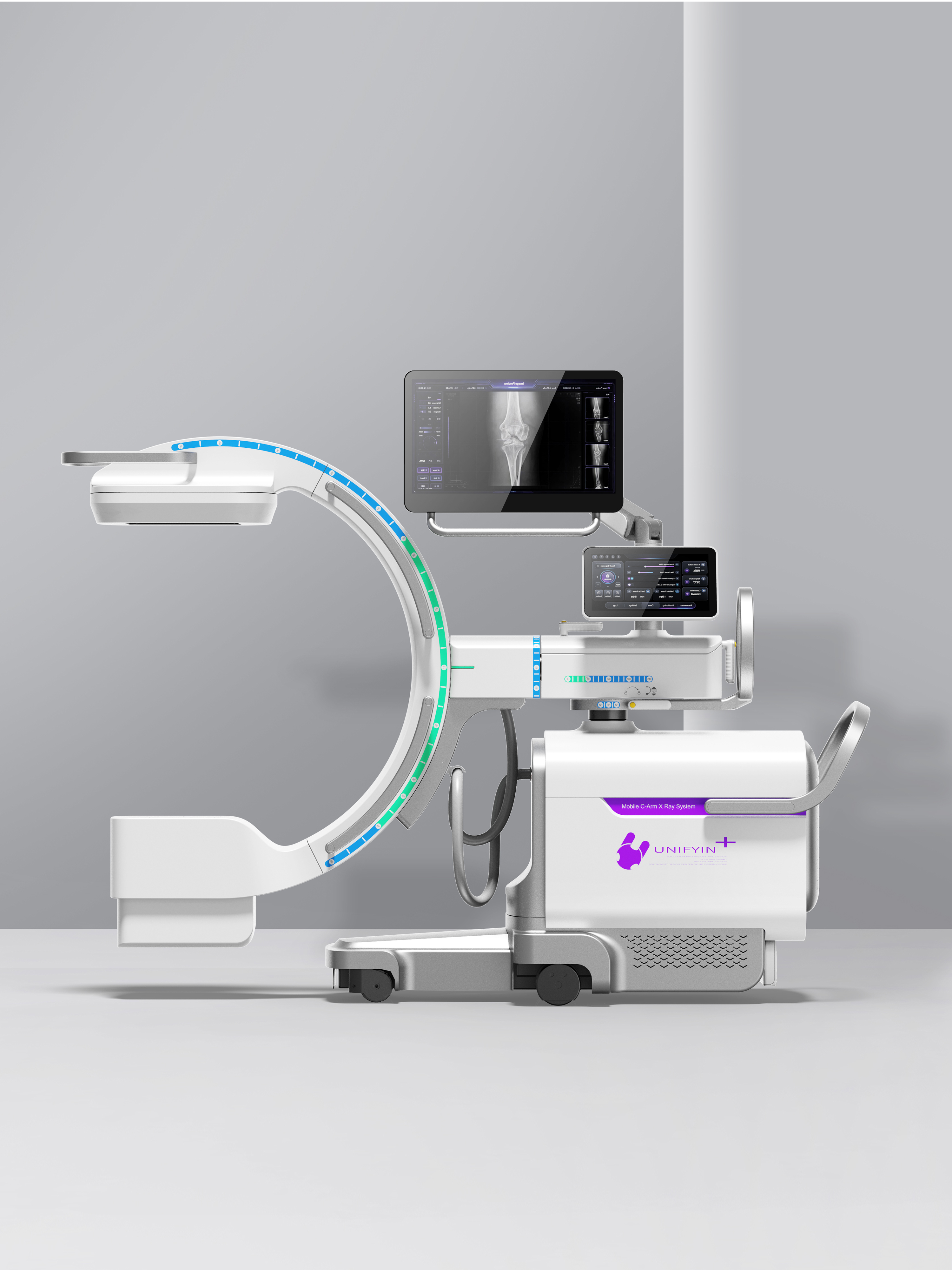 Chengdu Industrial Design，Chengdu Medical Design，Chengdu Image Product Design，Infinite Space Industrial Design，X-ray machine design，Design of C- arm X-ray machine，