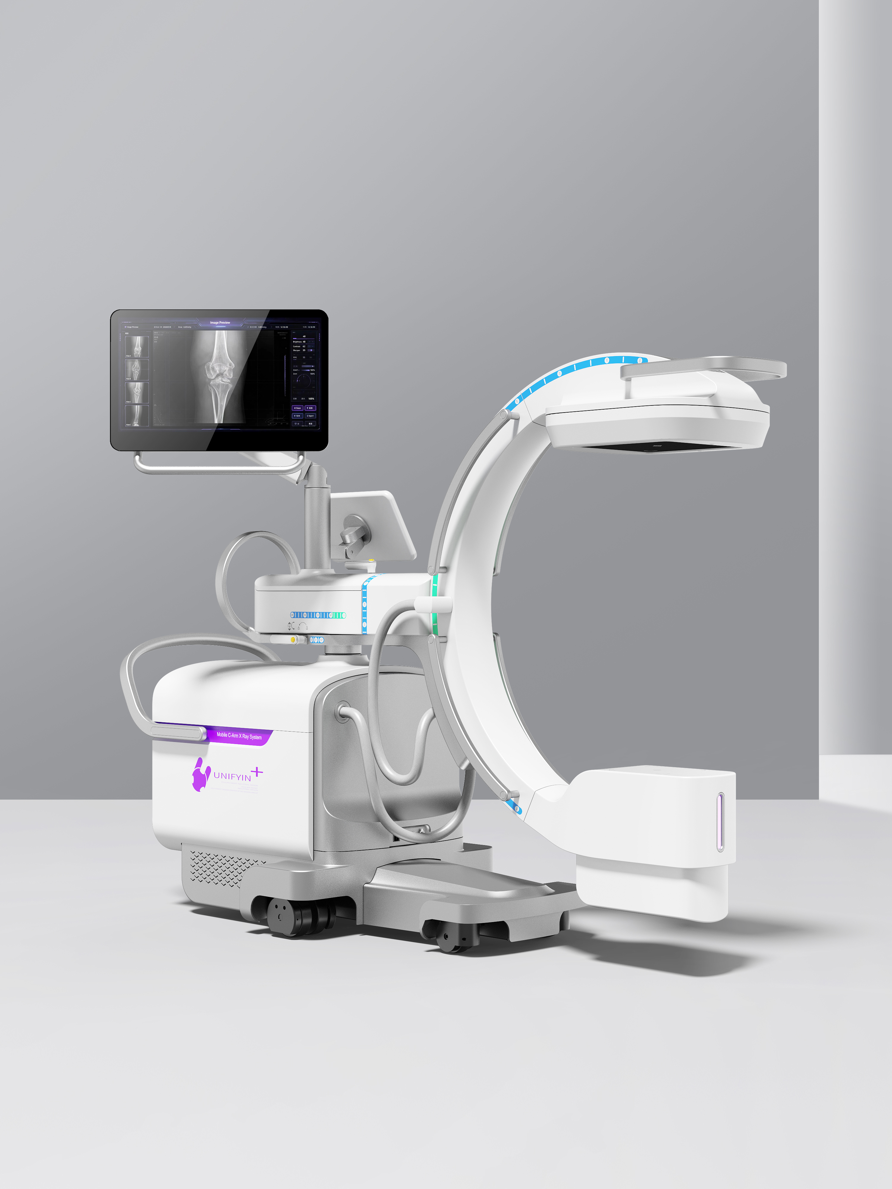 Chengdu Industrial Design，Chengdu Medical Design，Chengdu Image Product Design，Infinite Space Industrial Design，X-ray machine design，Design of C- arm X-ray machine，