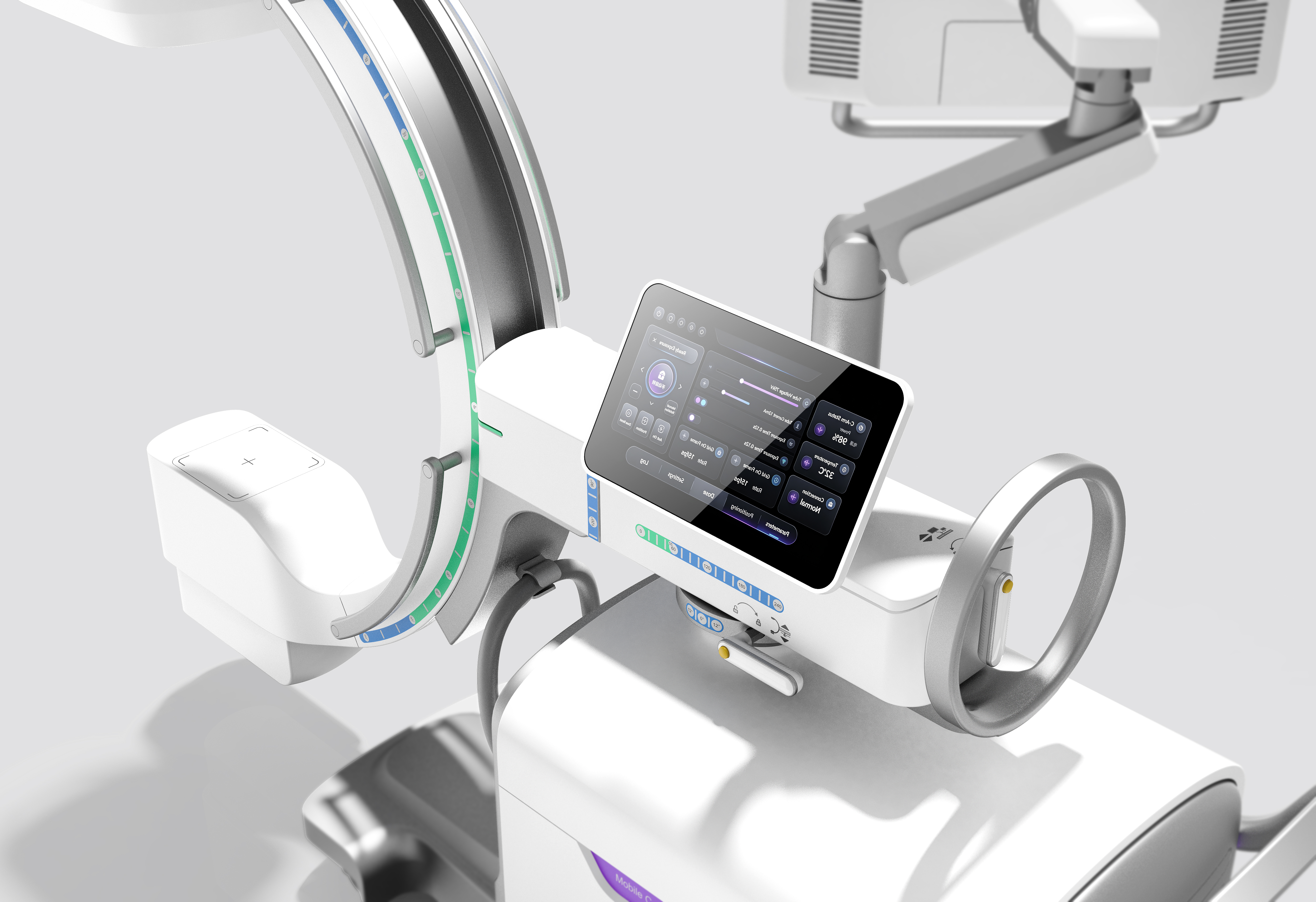 Chengdu Industrial Design，Chengdu Medical Design，Chengdu Image Product Design，Infinite Space Industrial Design，X-ray machine design，Design of C- arm X-ray machine，
