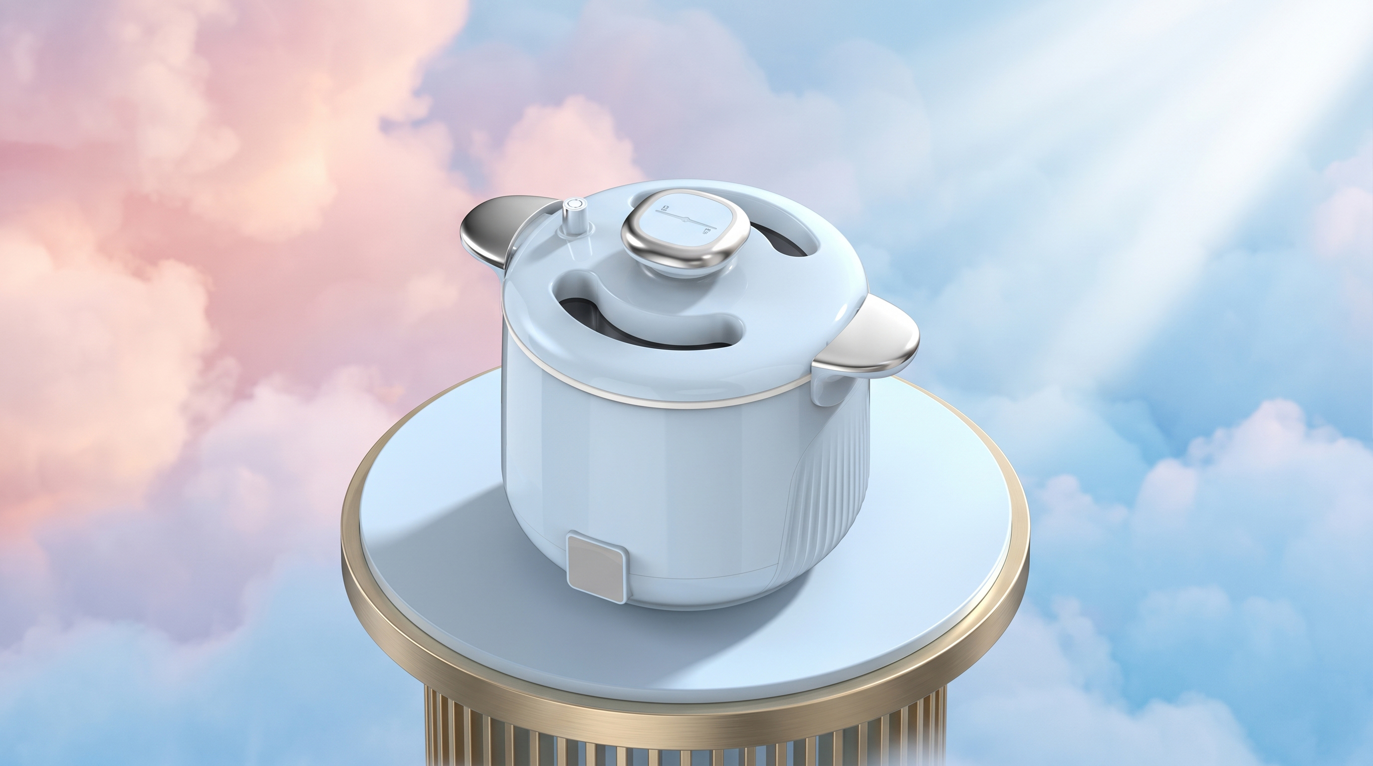 Micro-pressure pot，small home appliances，product design，Appearance design，