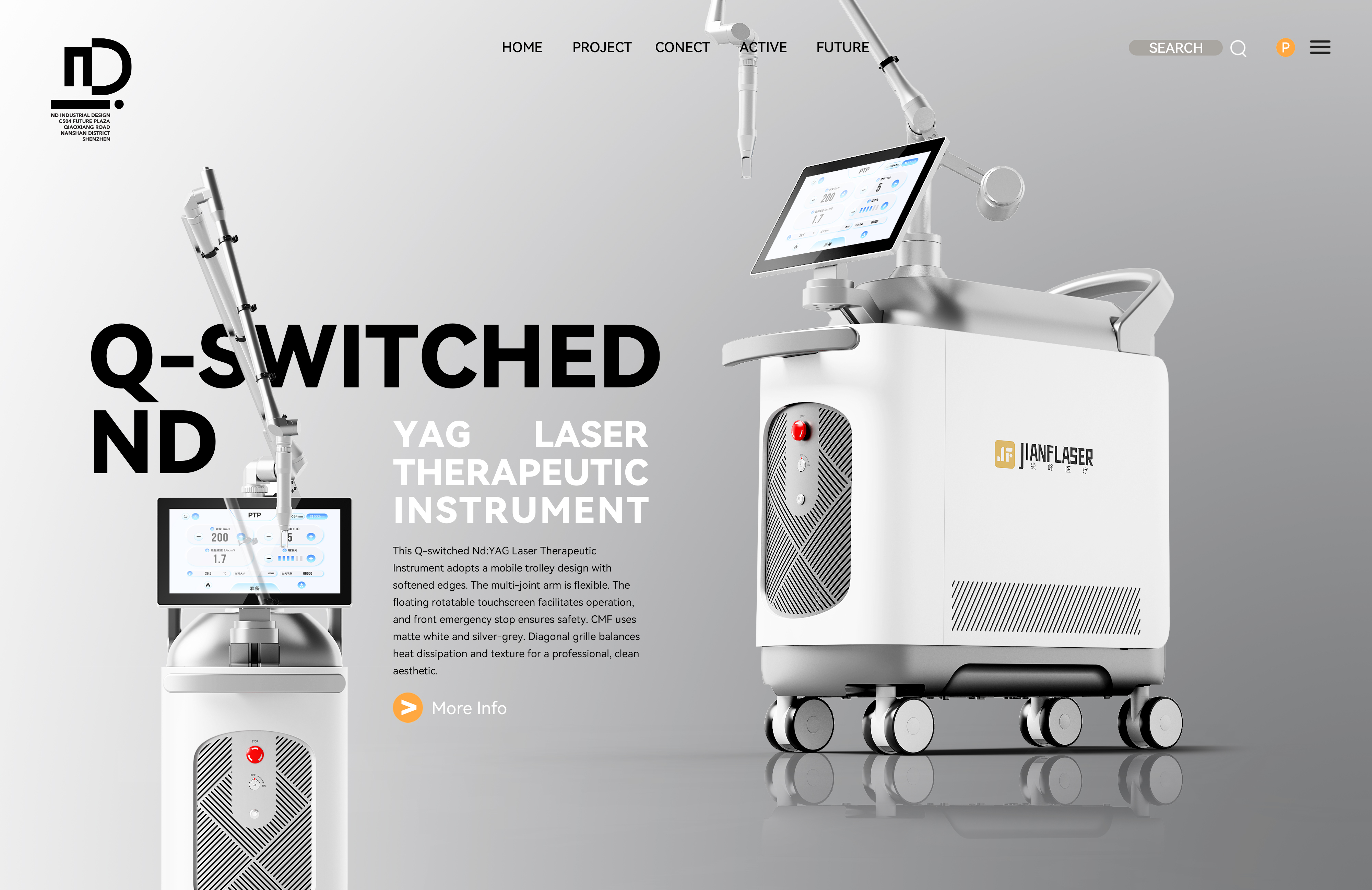 Chengdu Industrial Design，Chengdu Medical Beauty Design，Chengdu Medical Device Design，Laser Beauty Product Design，Youlian Wisdom Industrial Design，