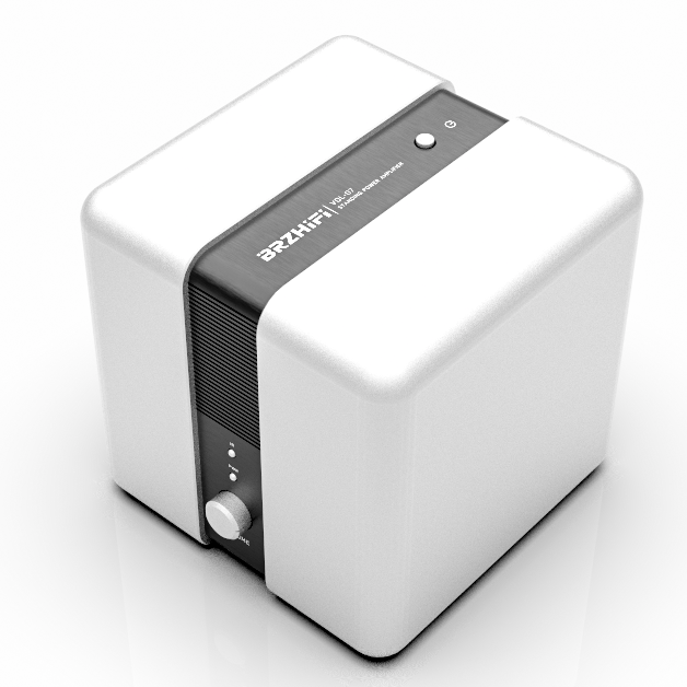 Mini audio，Desktop audio，BRZHiFi，White Cube，