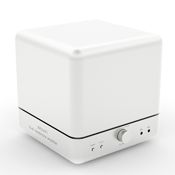 Mini audio，Desktop audio，BRZHiFi，White Cube，