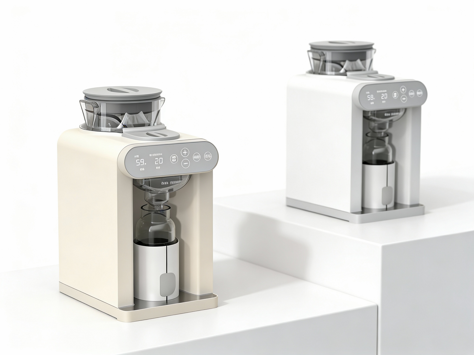 Milk washing machine，Coffee machine，Water dispenser，small home appliances，Maternal and infant products，Minimalist household appliances，Constant temperature brewing pot，