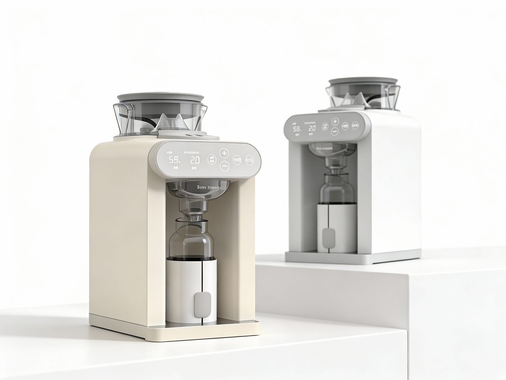 Milk washing machine，Coffee machine，Water dispenser，small home appliances，Maternal and infant products，Minimalist household appliances，Constant temperature brewing pot，