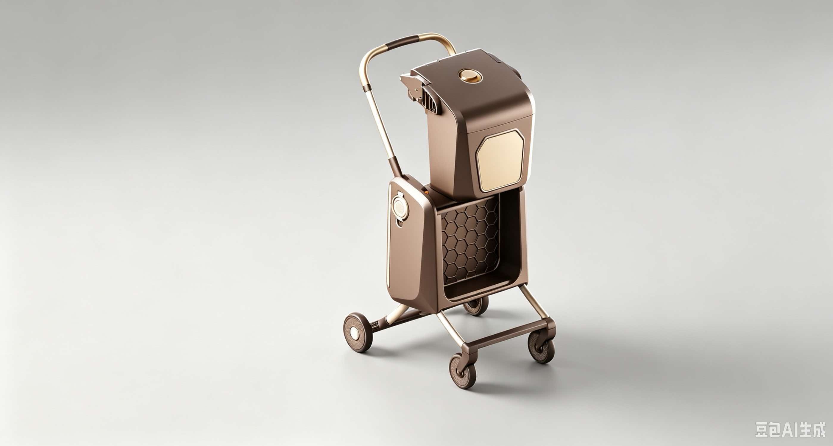 One-button collection and luggage car，
