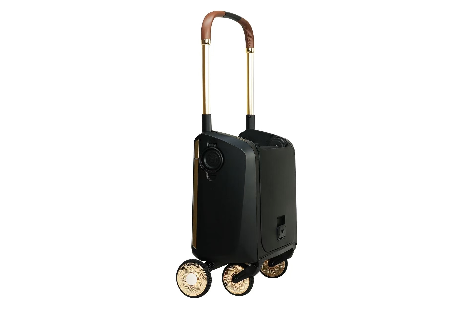 One-button collection and luggage car，