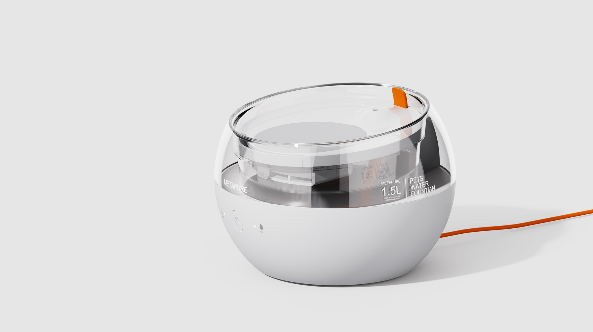 Cat automatic water dispenser，Cat water bowl，Pets，