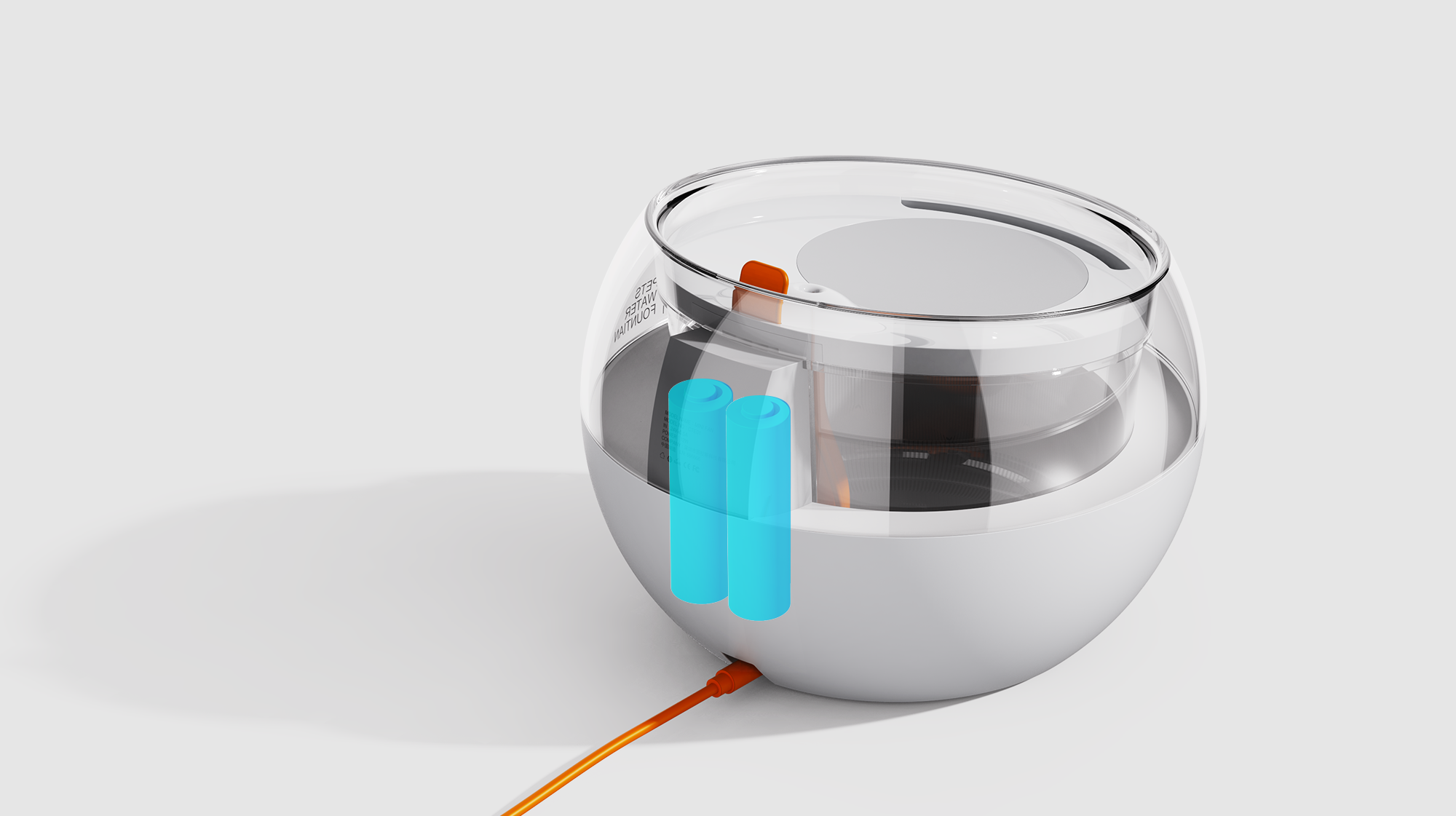 Cat automatic water dispenser，Cat water bowl，Pets，