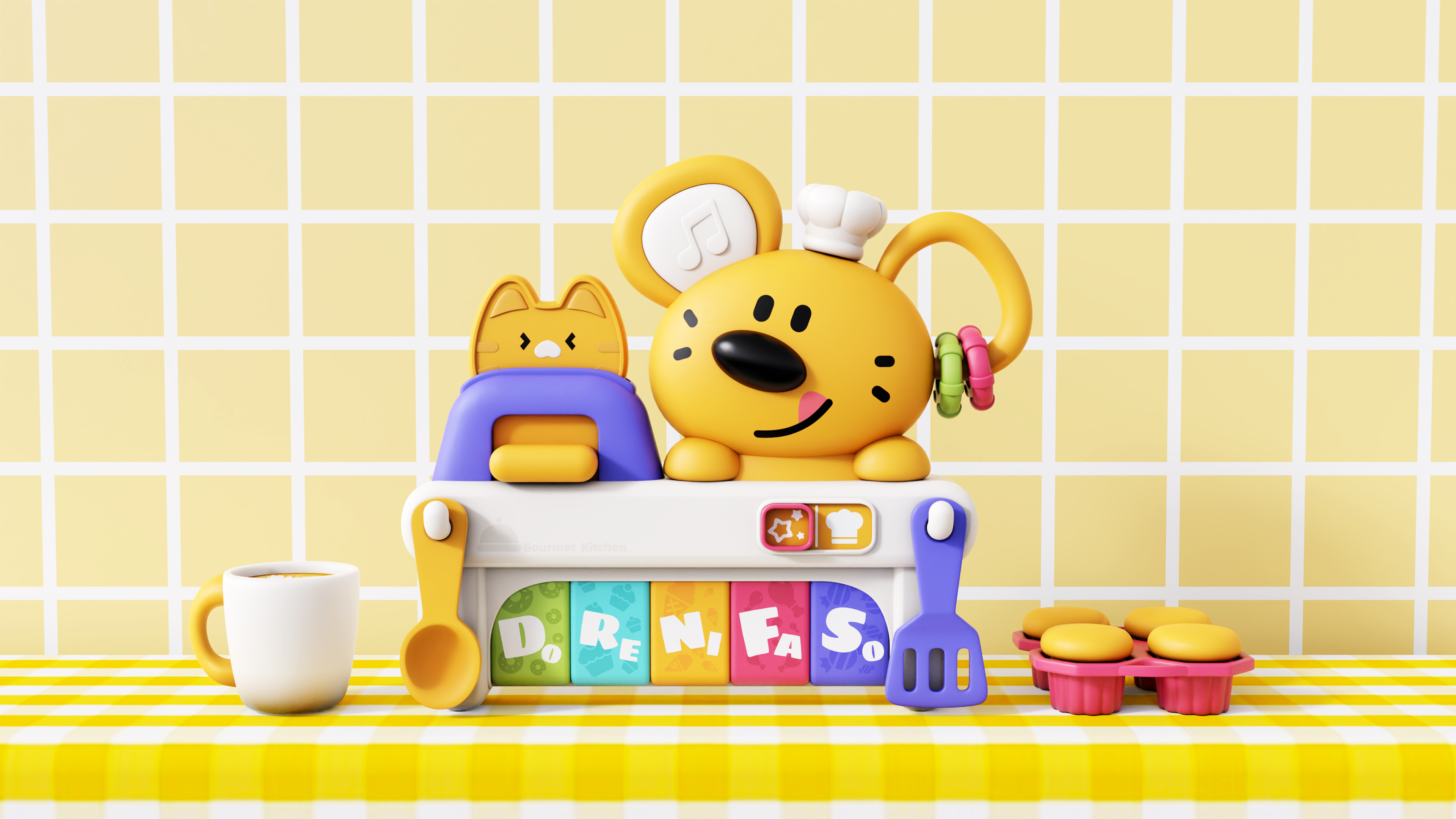 Finger piano，Busy Board，Kitchen toys，Children's Toys，