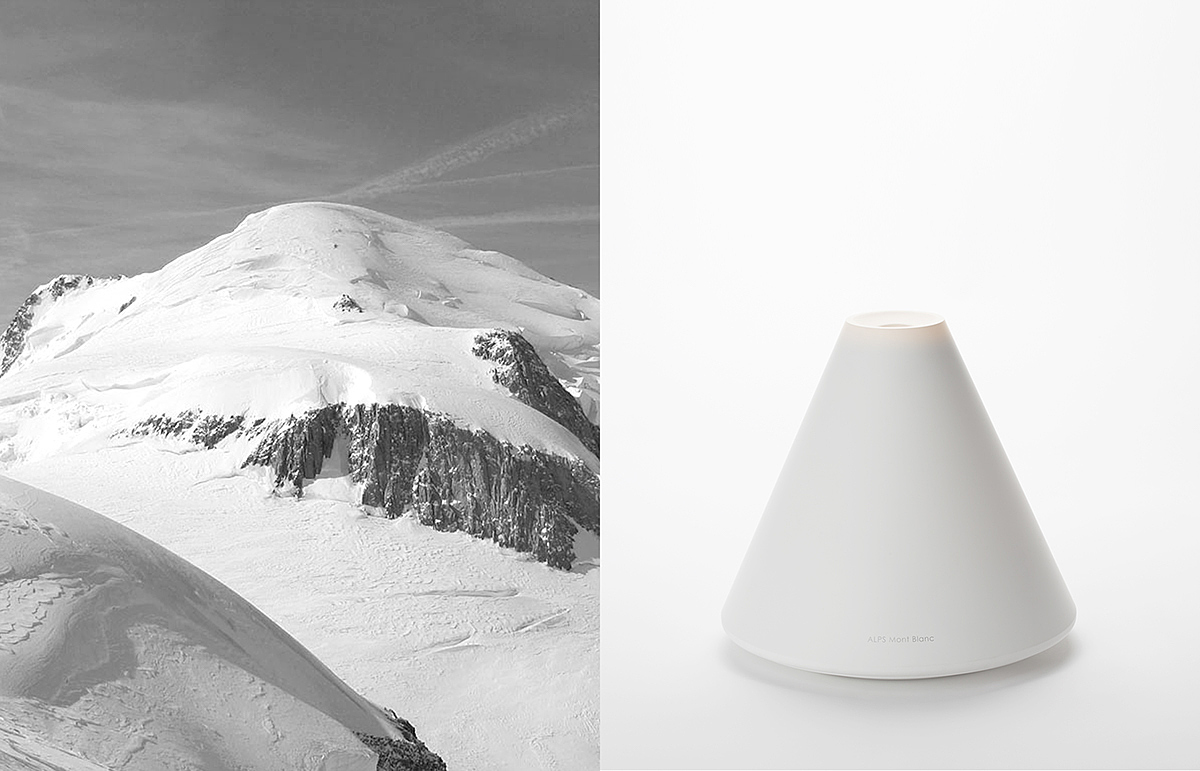 white，black，volcano，Humidifier，