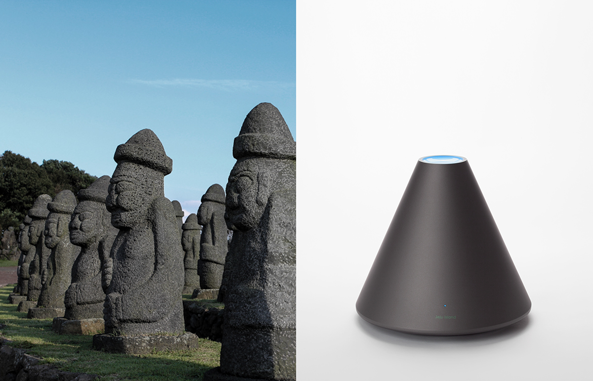 white，black，volcano，Humidifier，