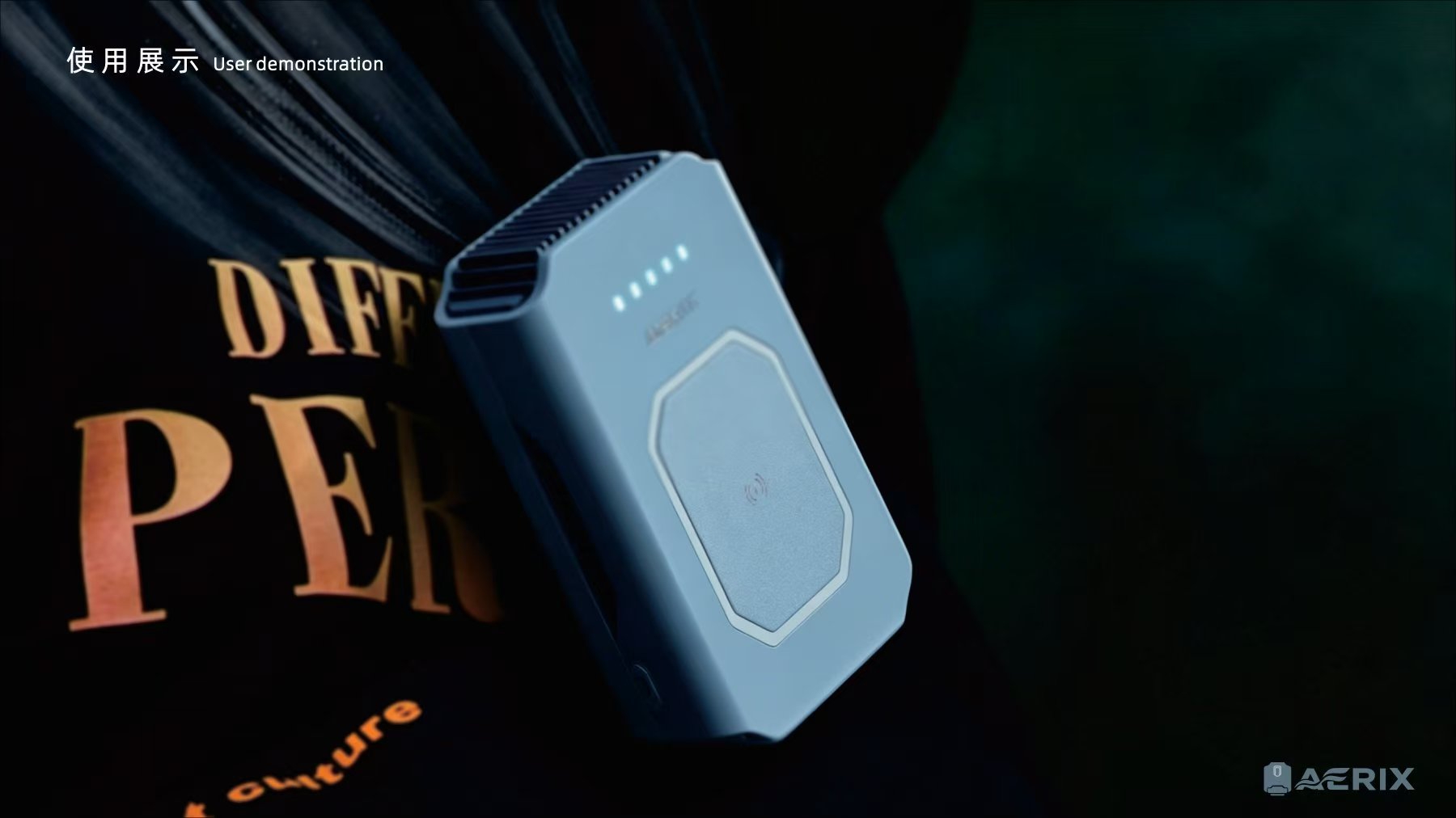 Concept, fan, convenient travel，