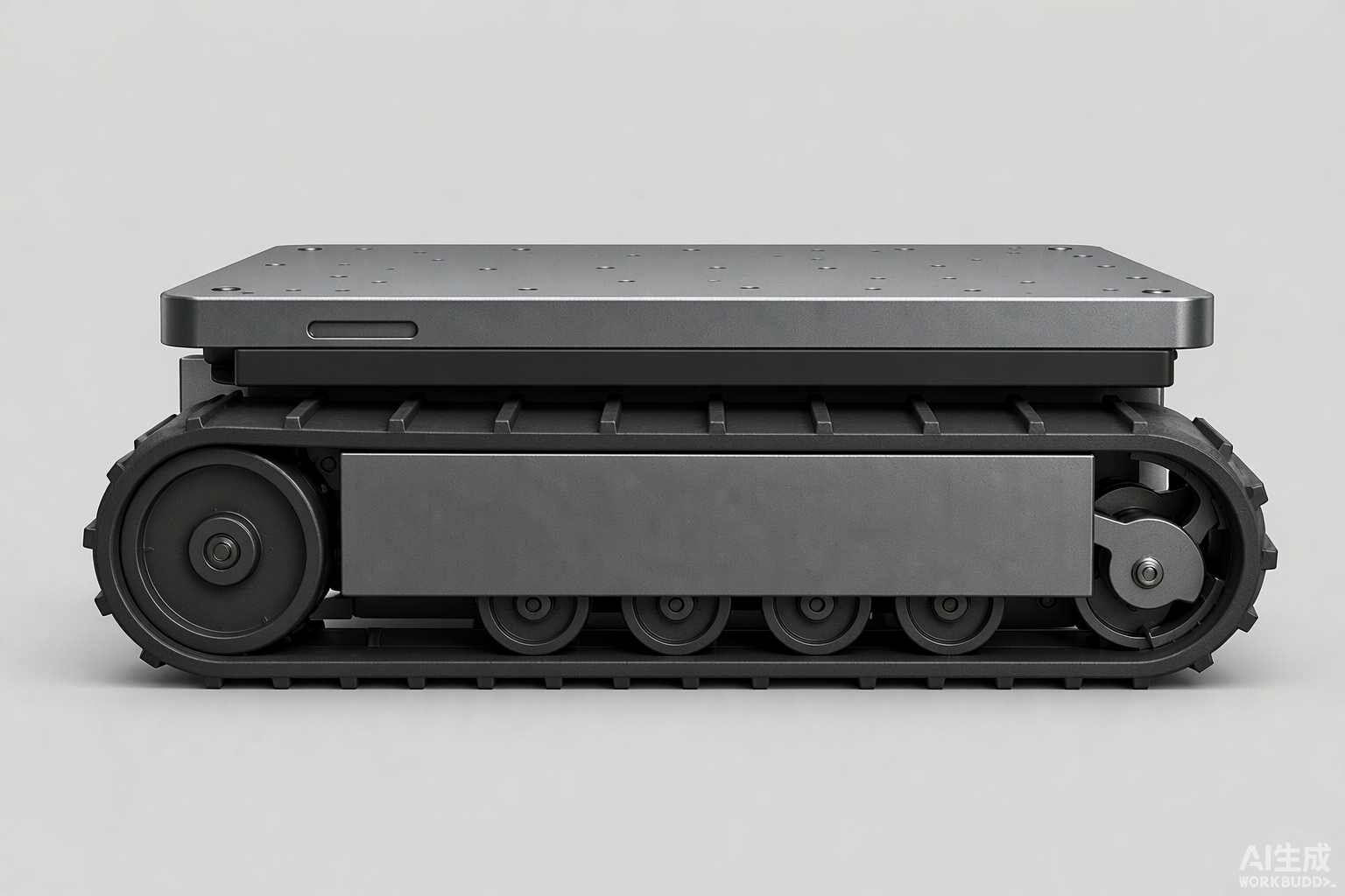 Crawler movable matching platform，Modular chassis open load-bearing platform，