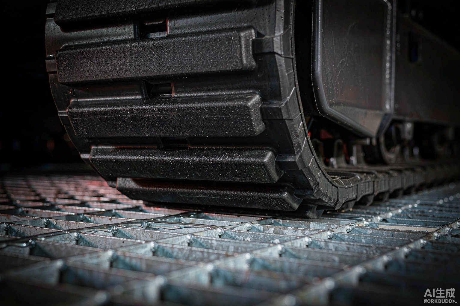 Crawler movable matching platform，Modular chassis open load-bearing platform，